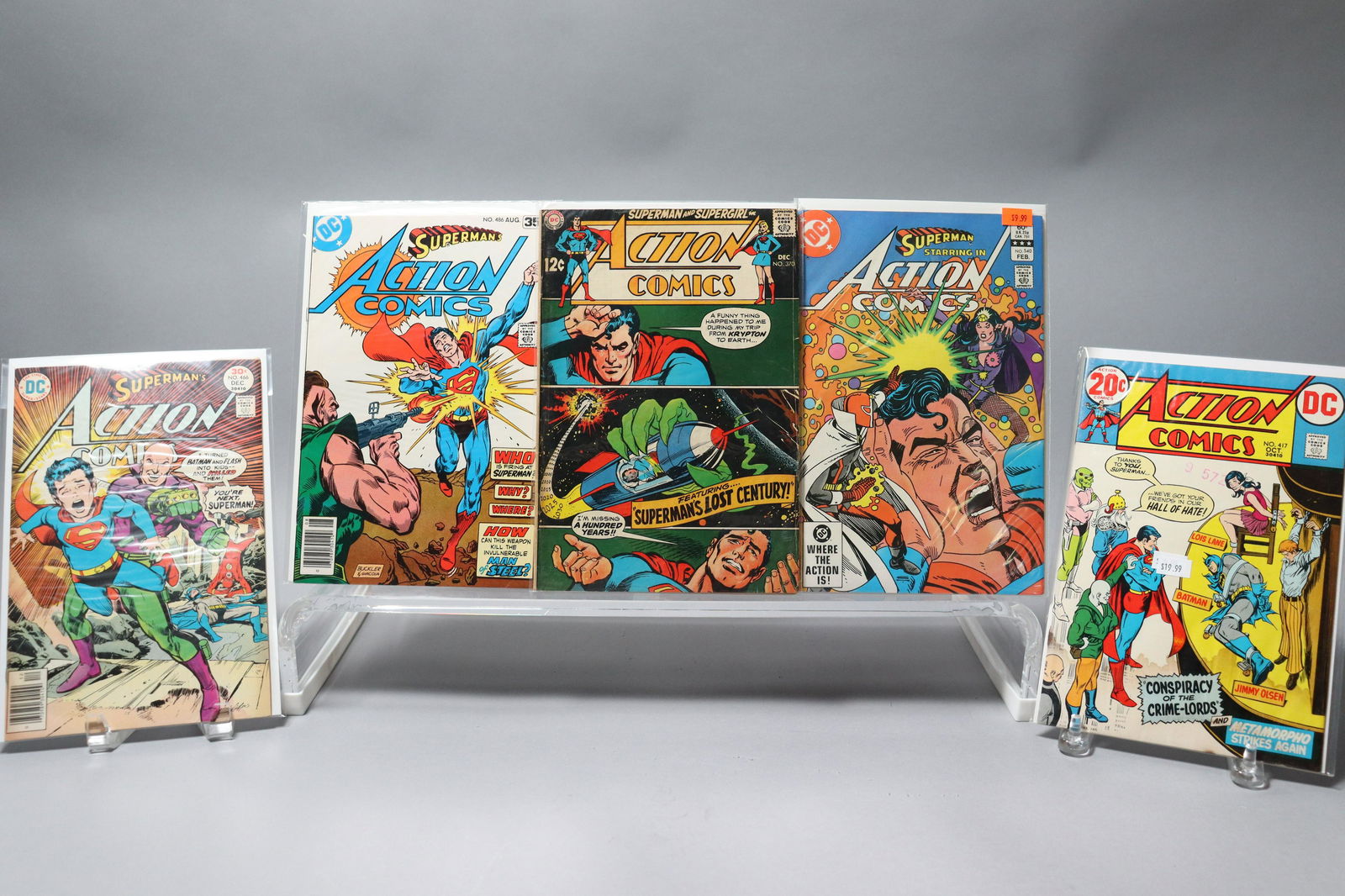 5 pcs Superman comics (1 of 6)