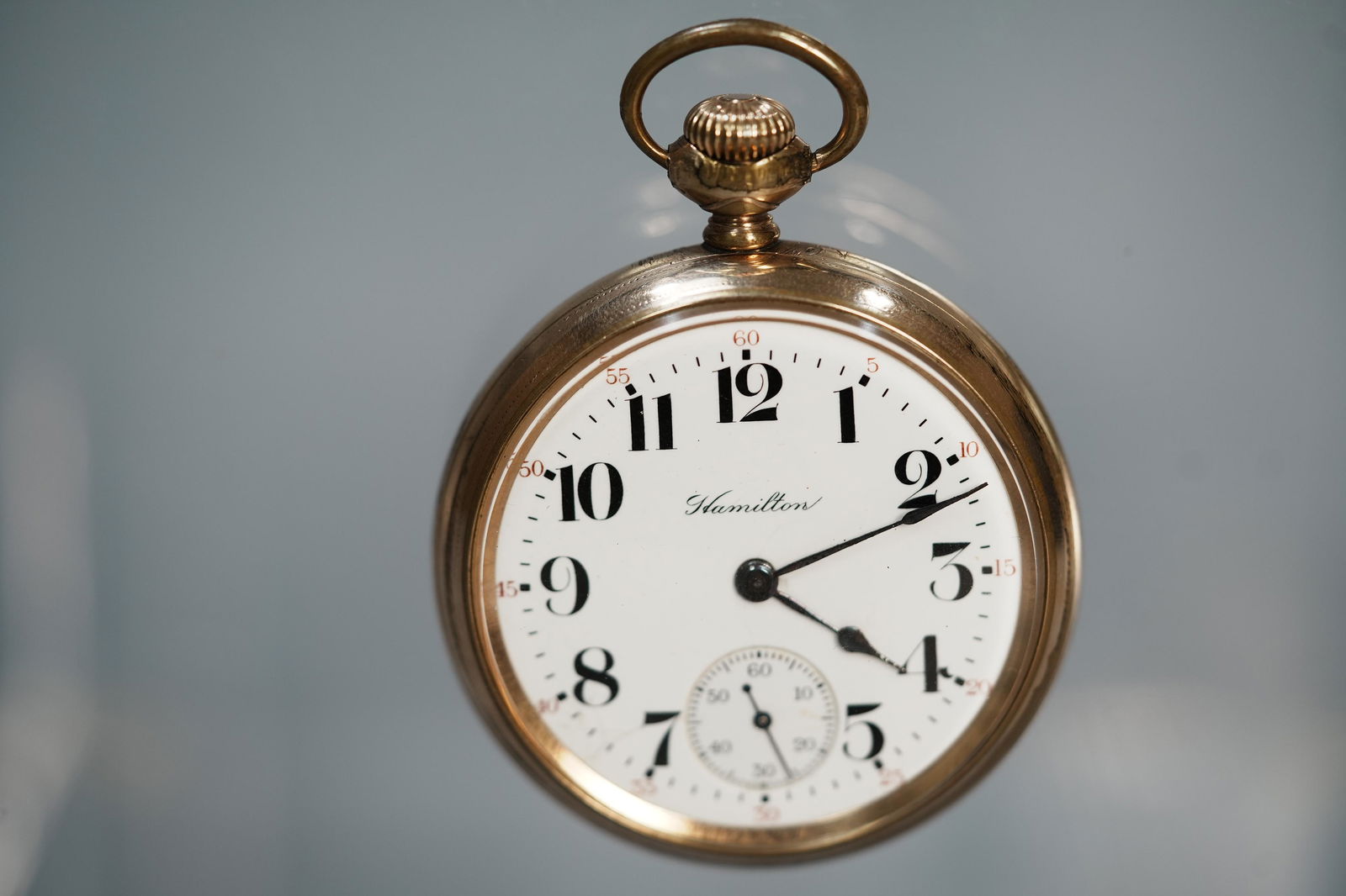 Hamilton vintage pocket watch (1 of 7)