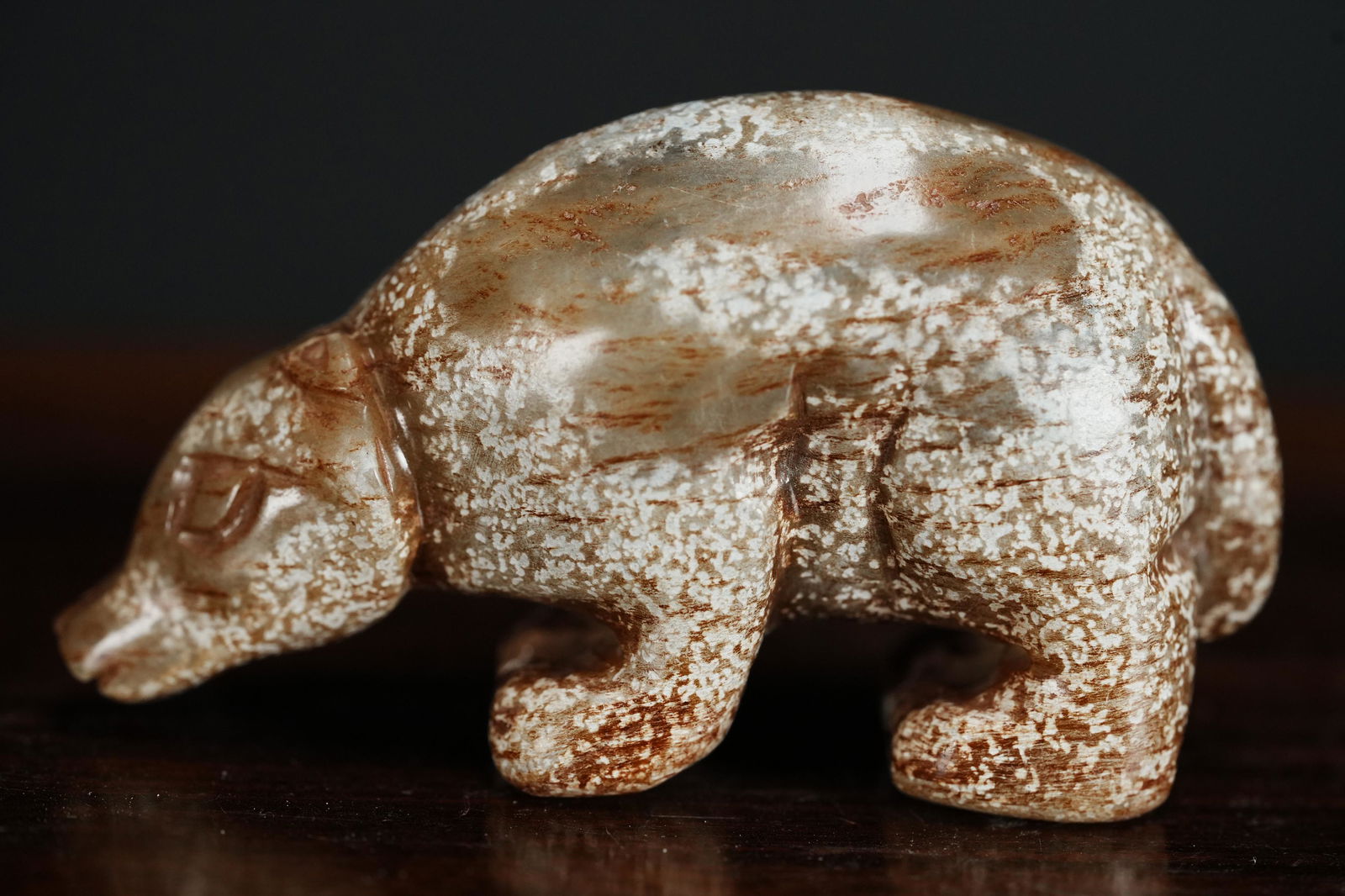 Chinese jade carved beast (1 of 7)