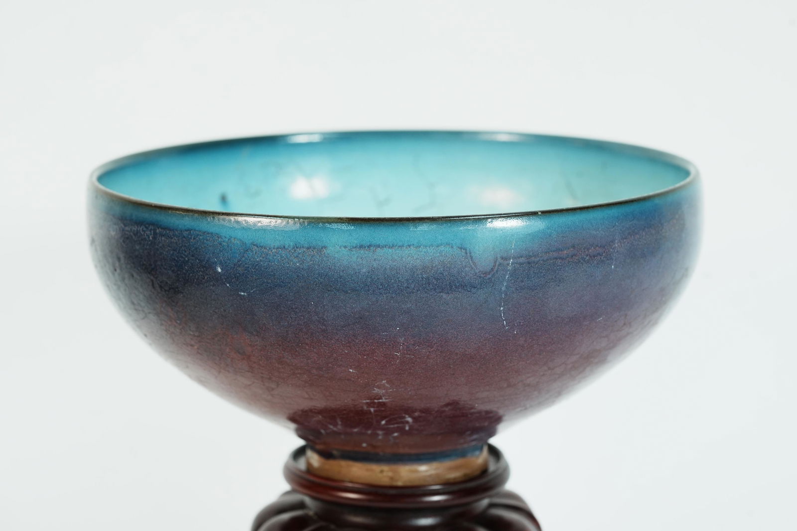 Chinese large purple bowl (1 of 7)