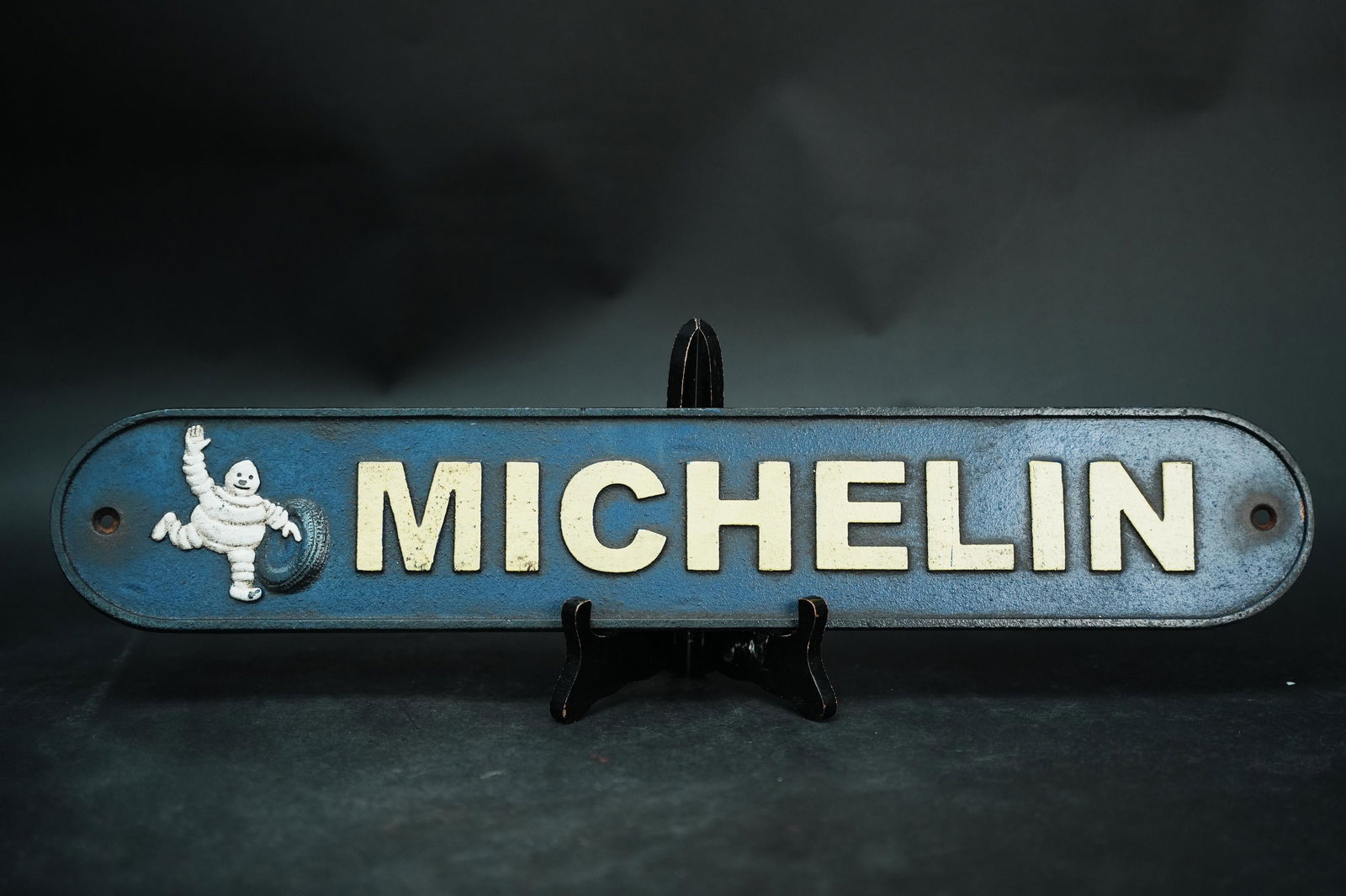 A cast iron Michelin sign (1 of 7)