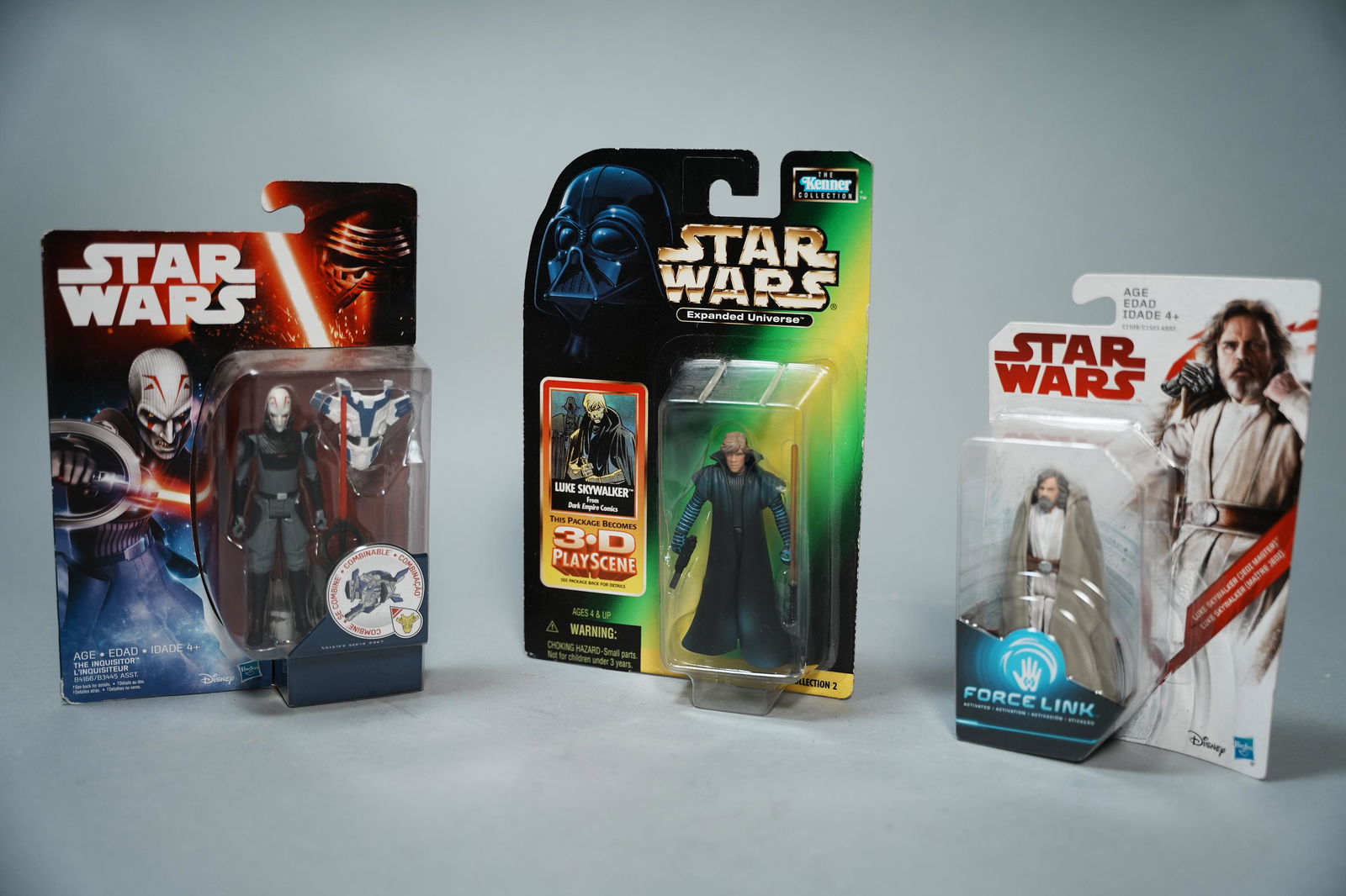 3 pcs Star Wars action figures (1 of 7)