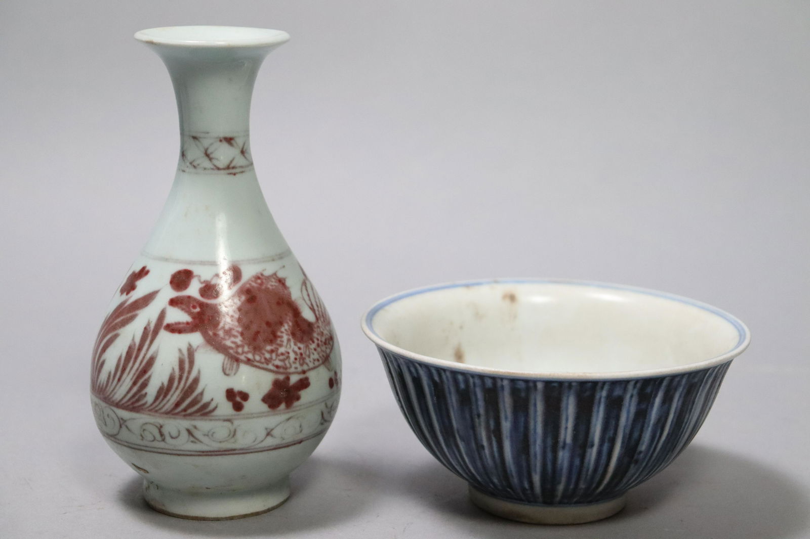 2 pcs Chinese porcelain items (1 of 7)