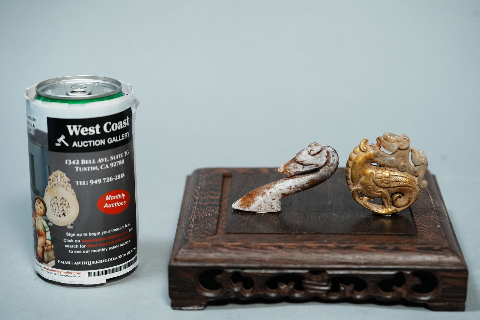 2 pcs Chinese archaic jade (1 of 7)