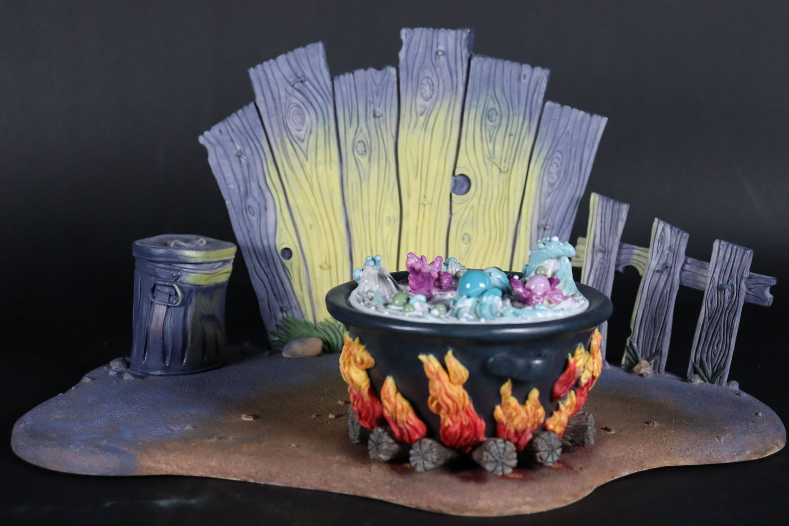 Trick or Treat WDC figurine: Trick or Treat WDC fine figurine. Comes with original box. H: 6.75" x W: 12.5."