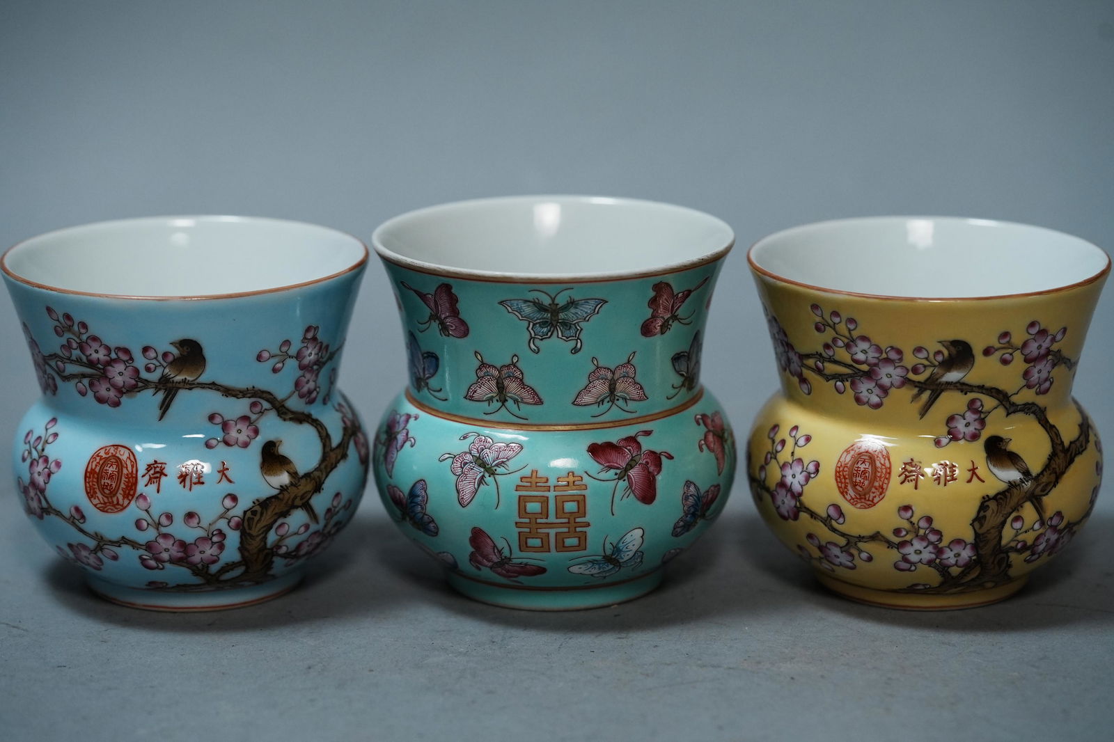 3 pcs Chinese fine pot (1 of 7)