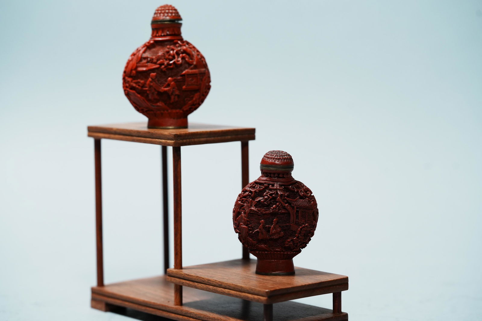 2 pcs Chinese snuff bottles (1 of 7)