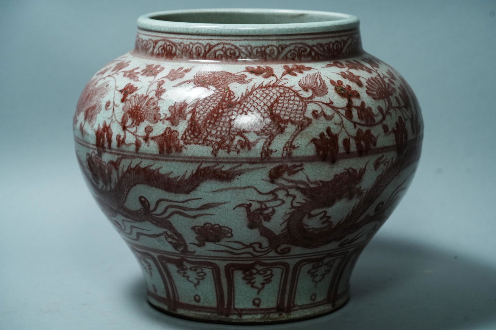 Chinese copper red jar (1 of 7)