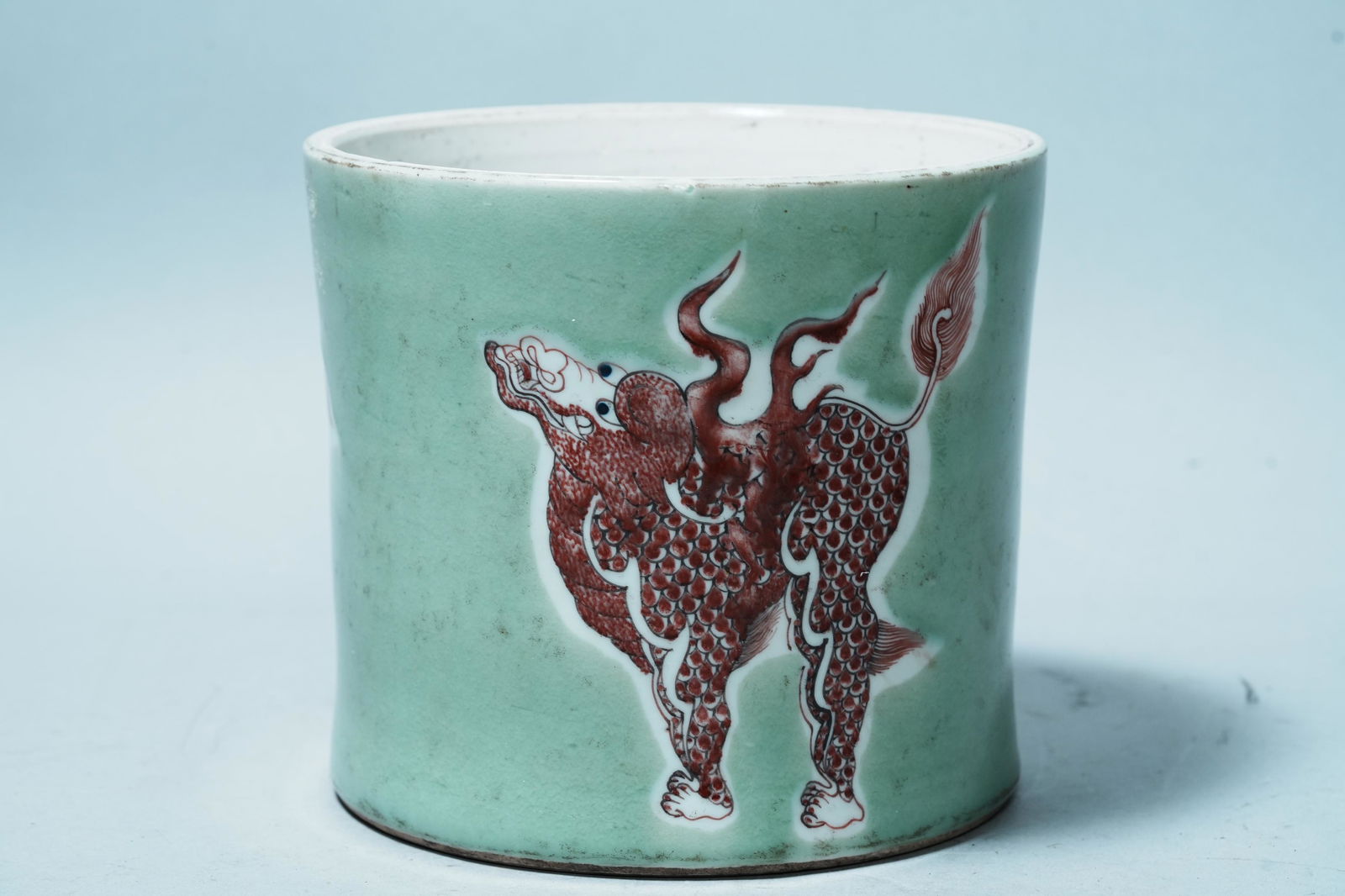 Chinese heavy brush pot (1 of 7)