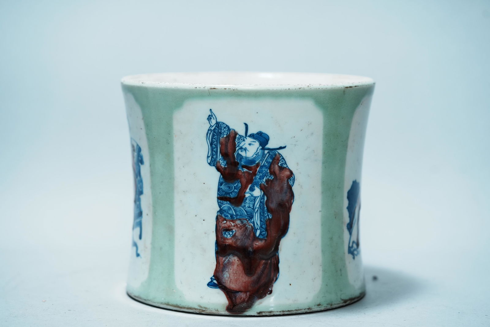 Chinese heavy brush pot (1 of 7)