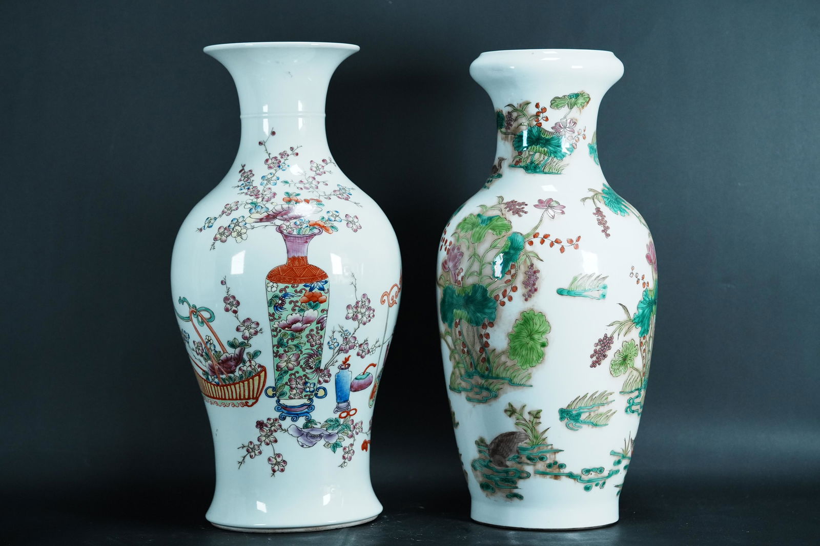 2 pcs Chinese large vase (1 of 7)