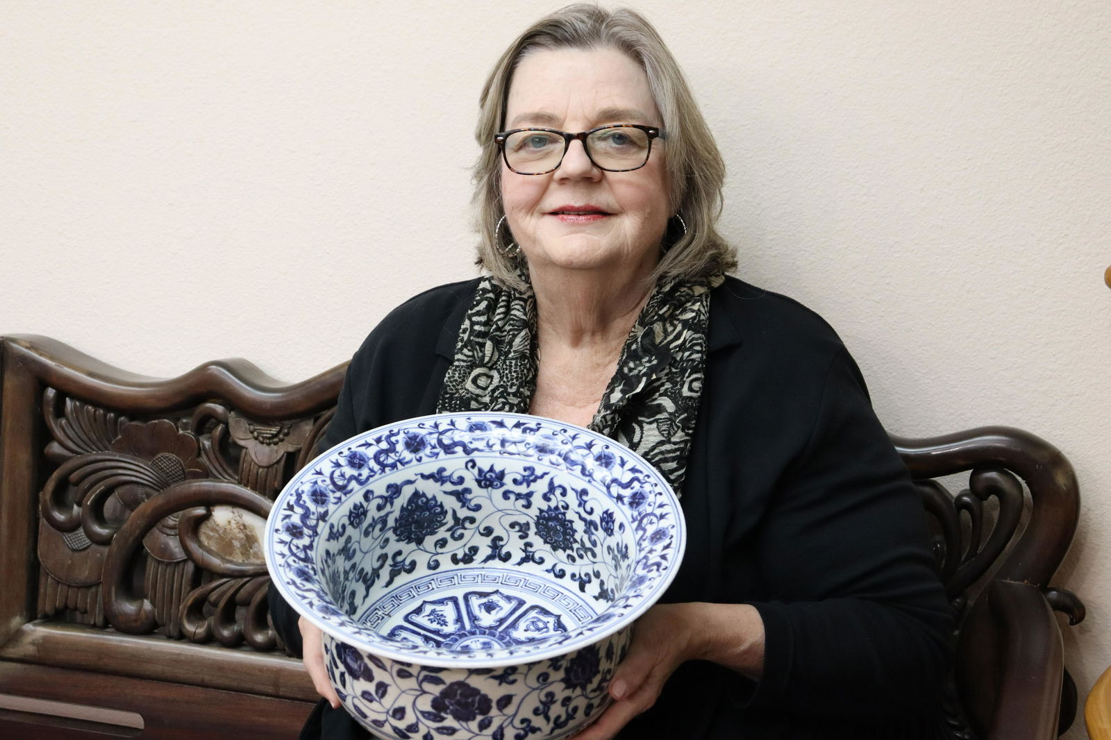 Chinese important b/w basin (1 of 8)