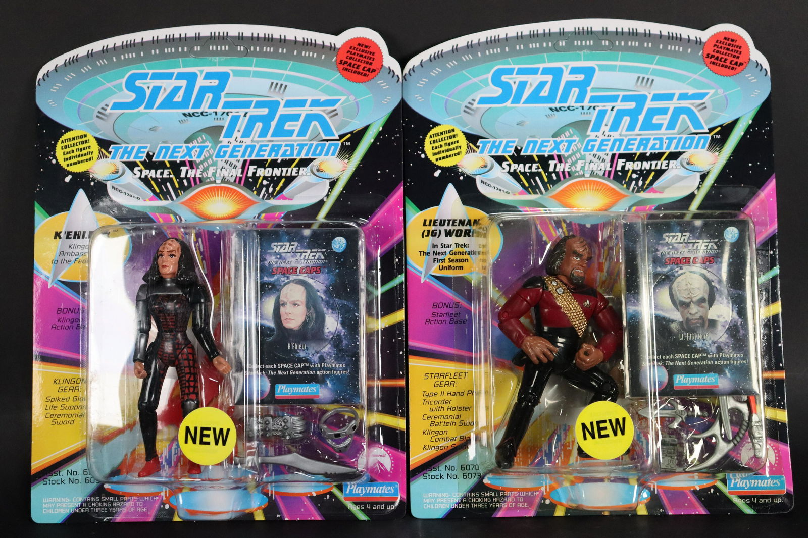 2 pcs Star Trek action figures (1 of 7)