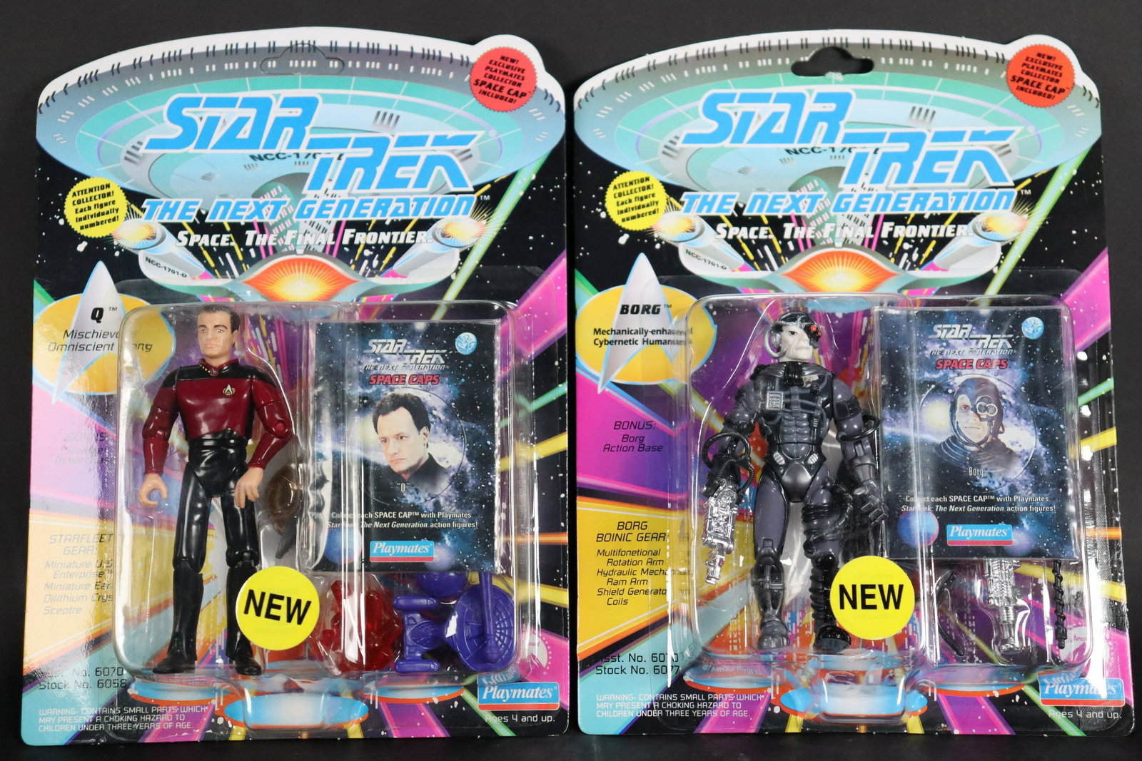 2 pcs Star Trek action figures (1 of 6)