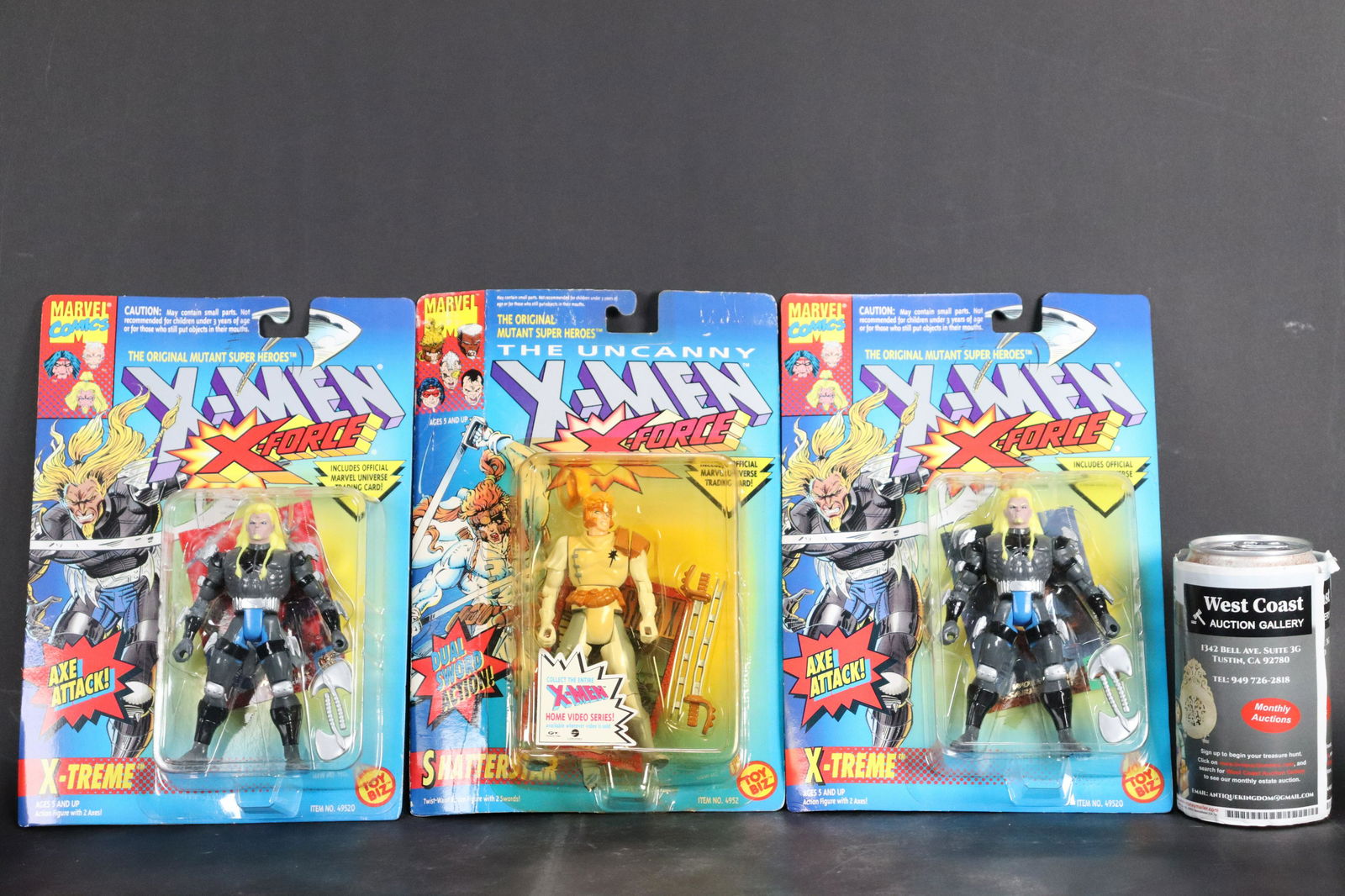 3 pcs X-Men actiom figures (1 of 6)