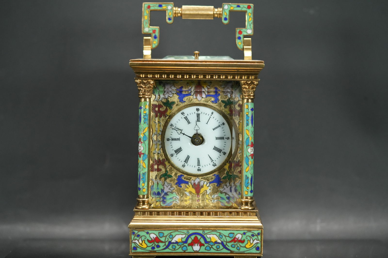 Chinese heavy mantle clock (1 of 7)