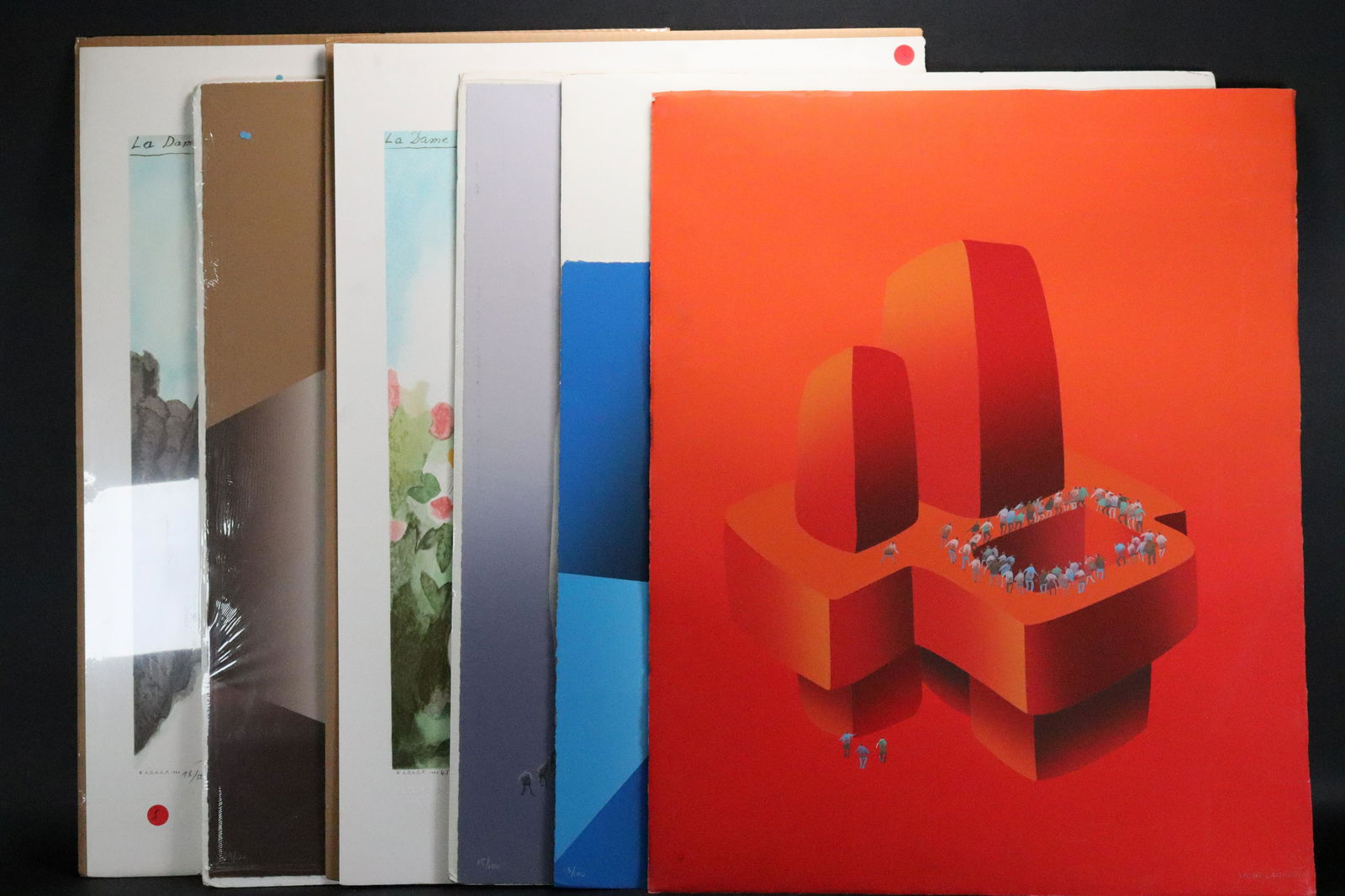 Lots of vintage art work (1 of 8)