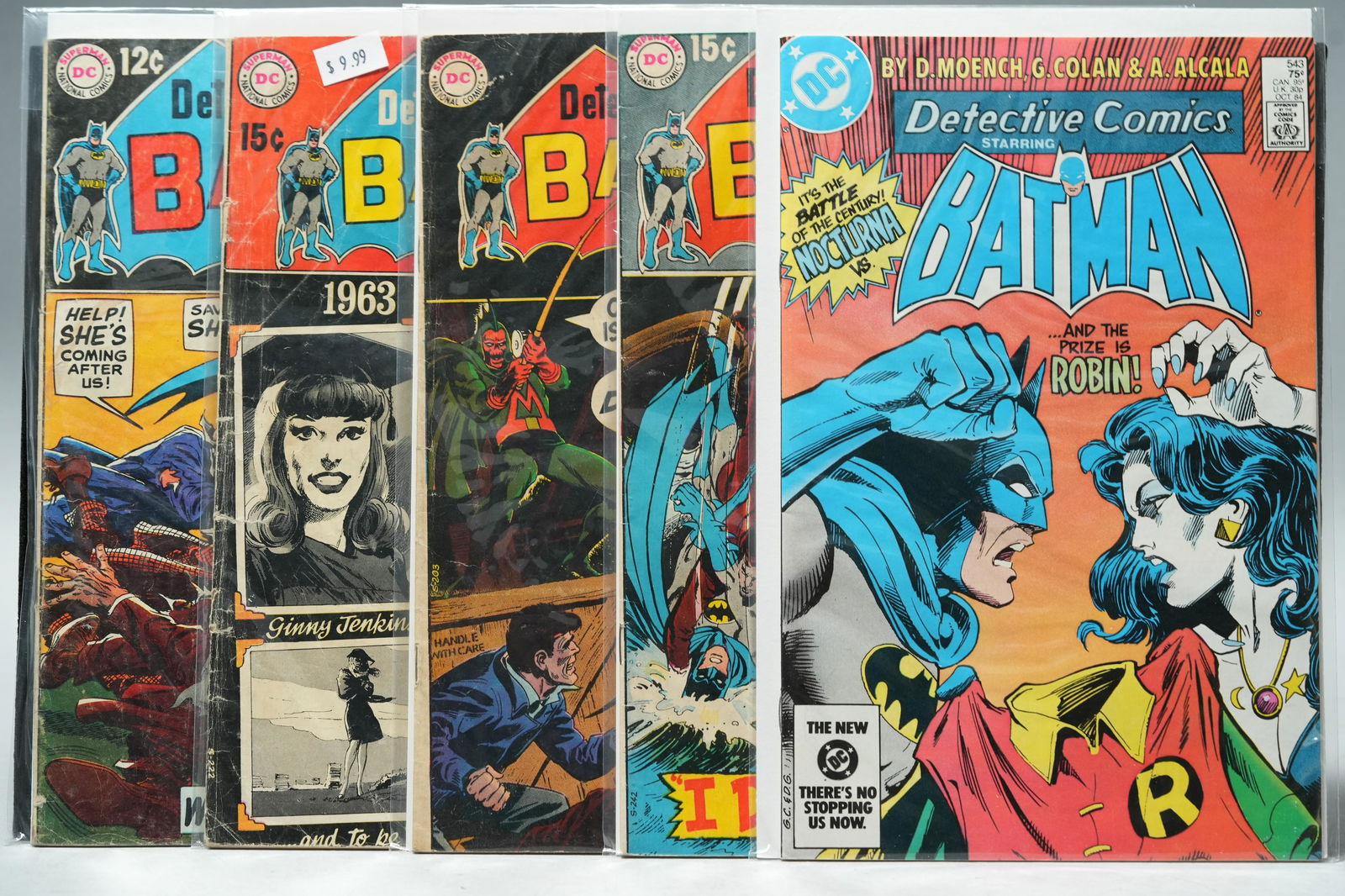 5 pcs DC Batman comics (1 of 5)