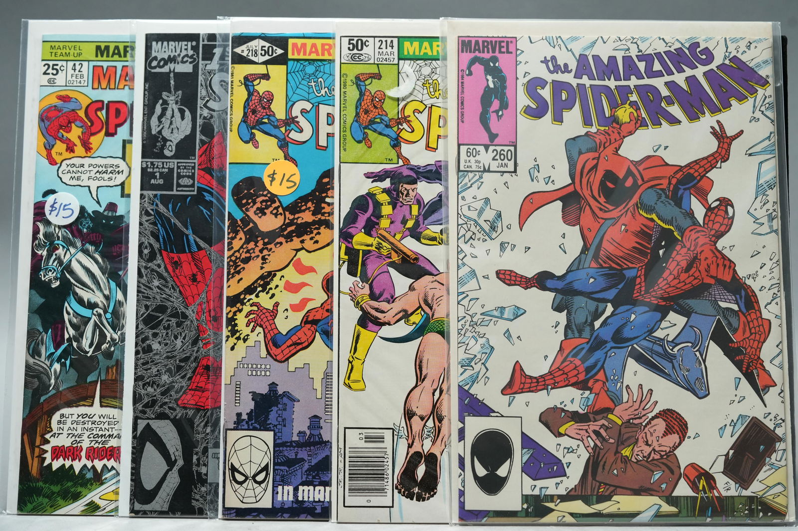 5 pcs Spiderman comics (1 of 5)