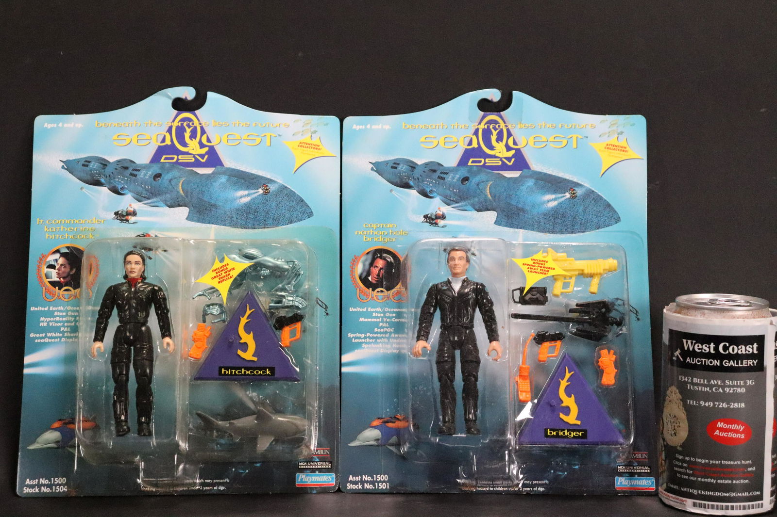 2 pcs Sea Quest figure (1 of 6)