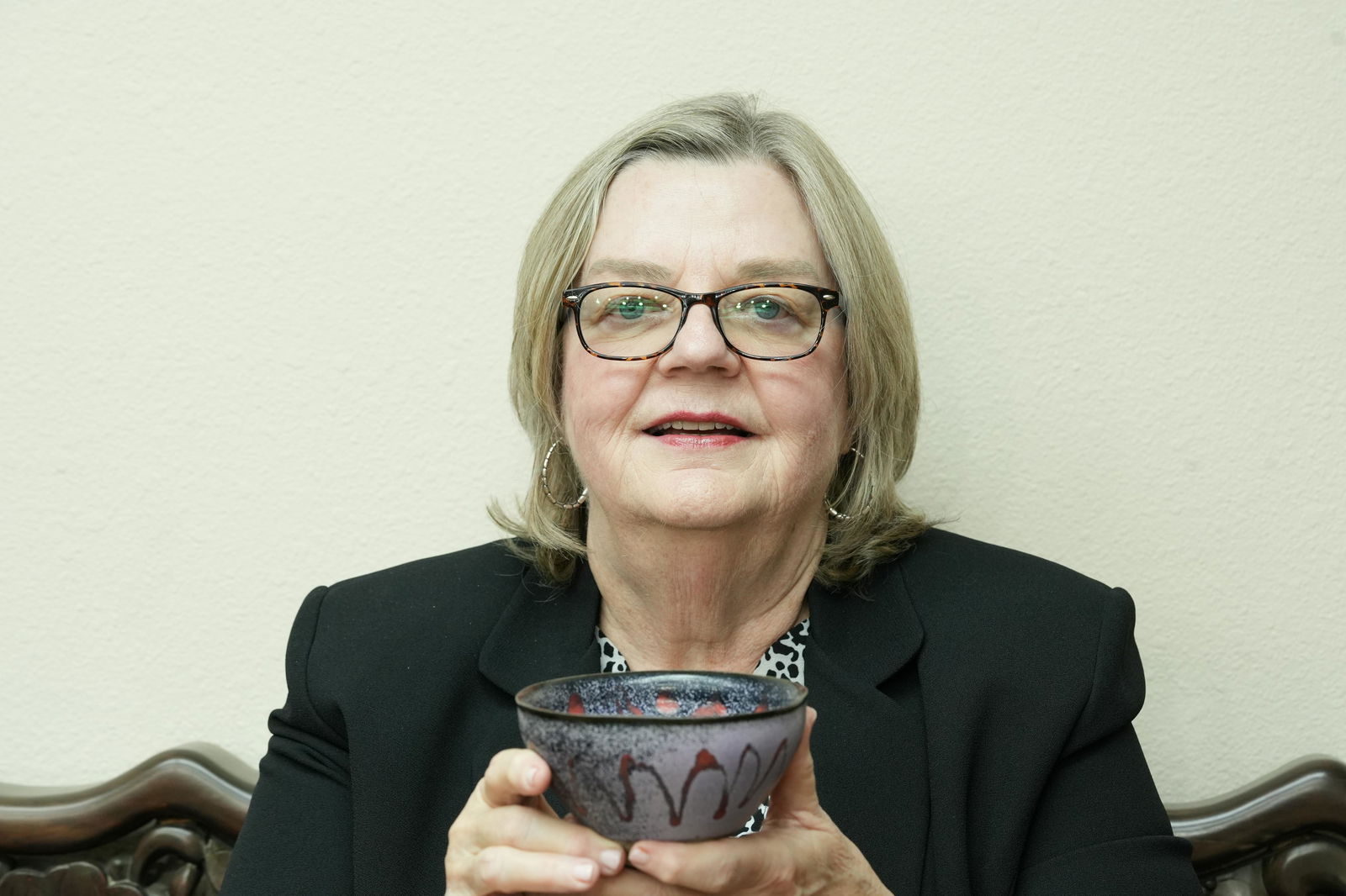 Chinese fine purple bowl (1 of 8)