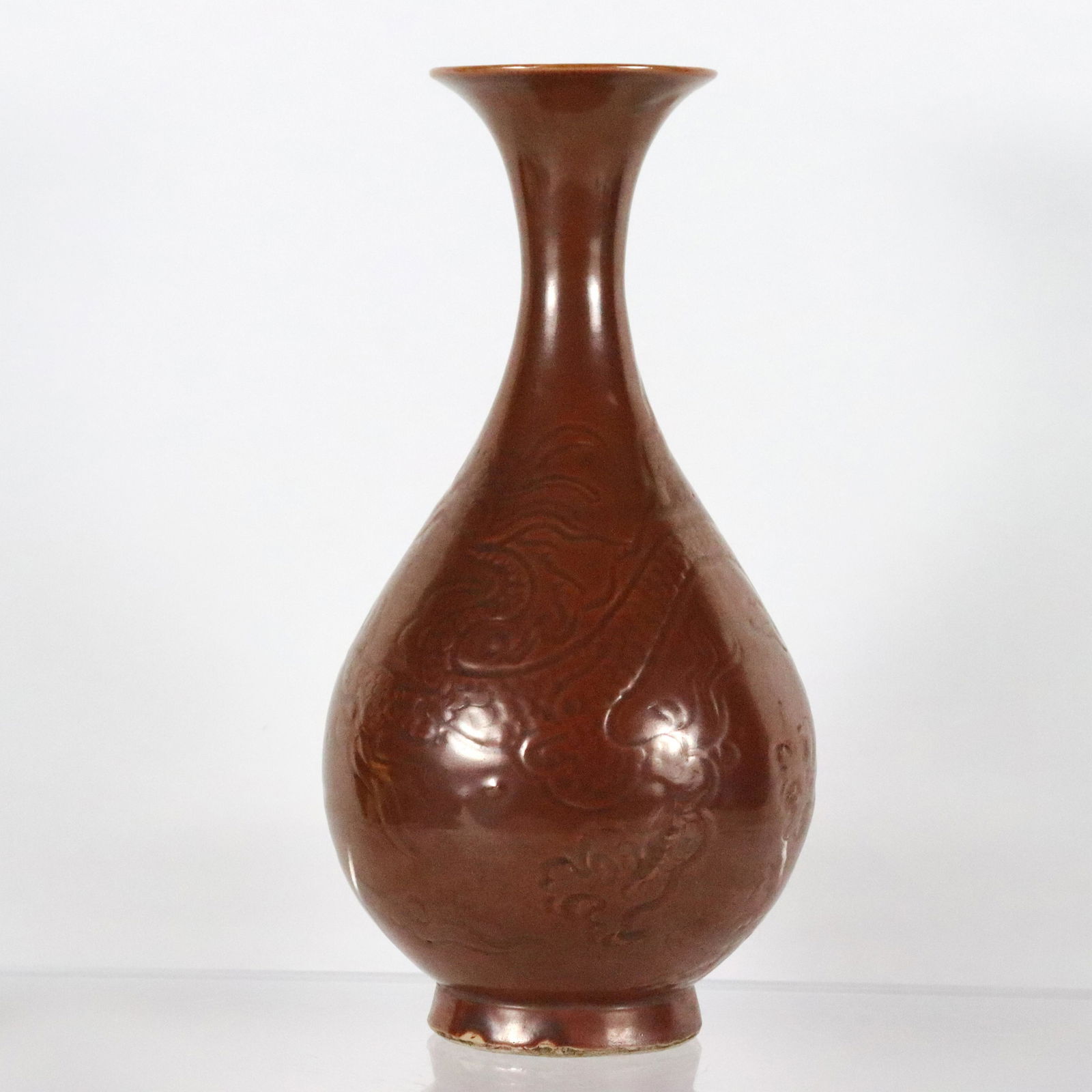 Chinese fine brown vase (1 of 6)