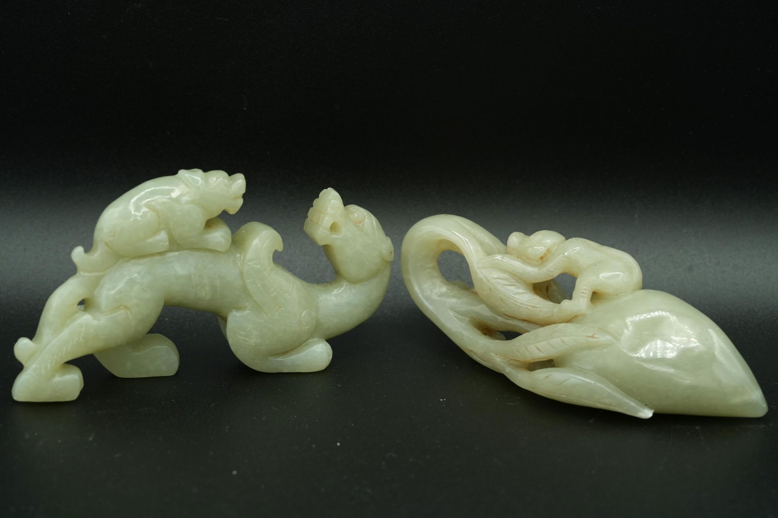 2 pcs Chinese fine jade (1 of 7)