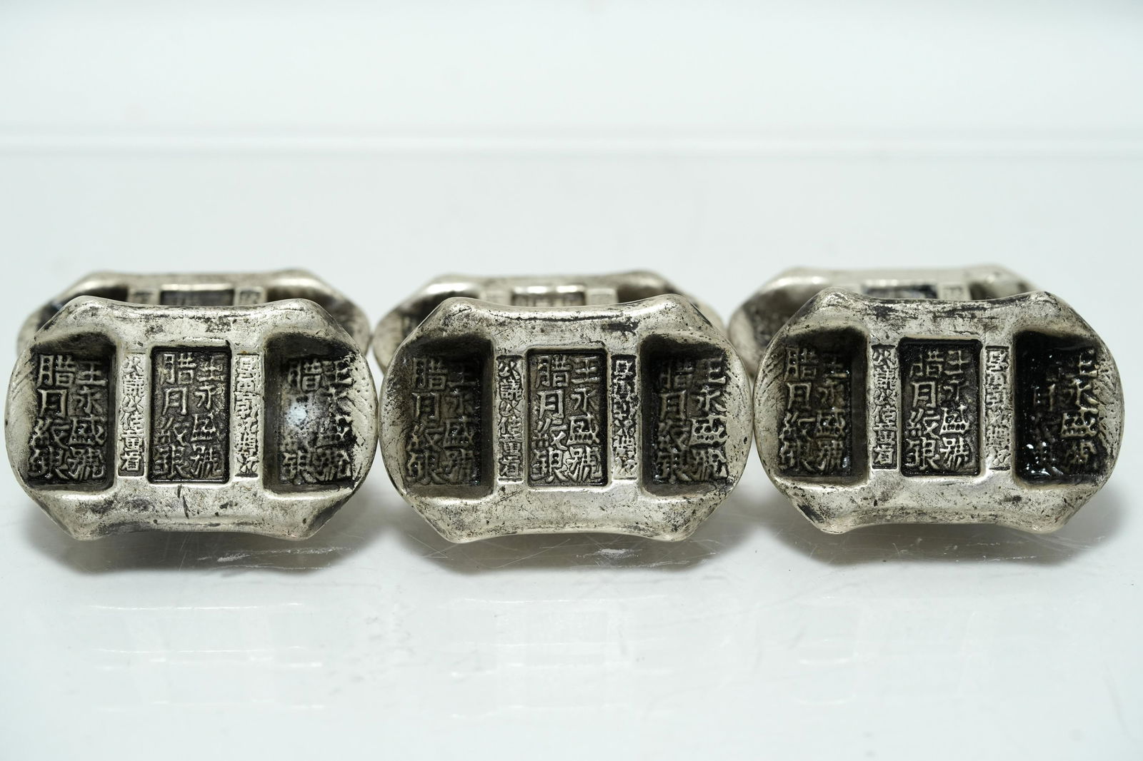 6 pcs Chinese ingot (1 of 7)