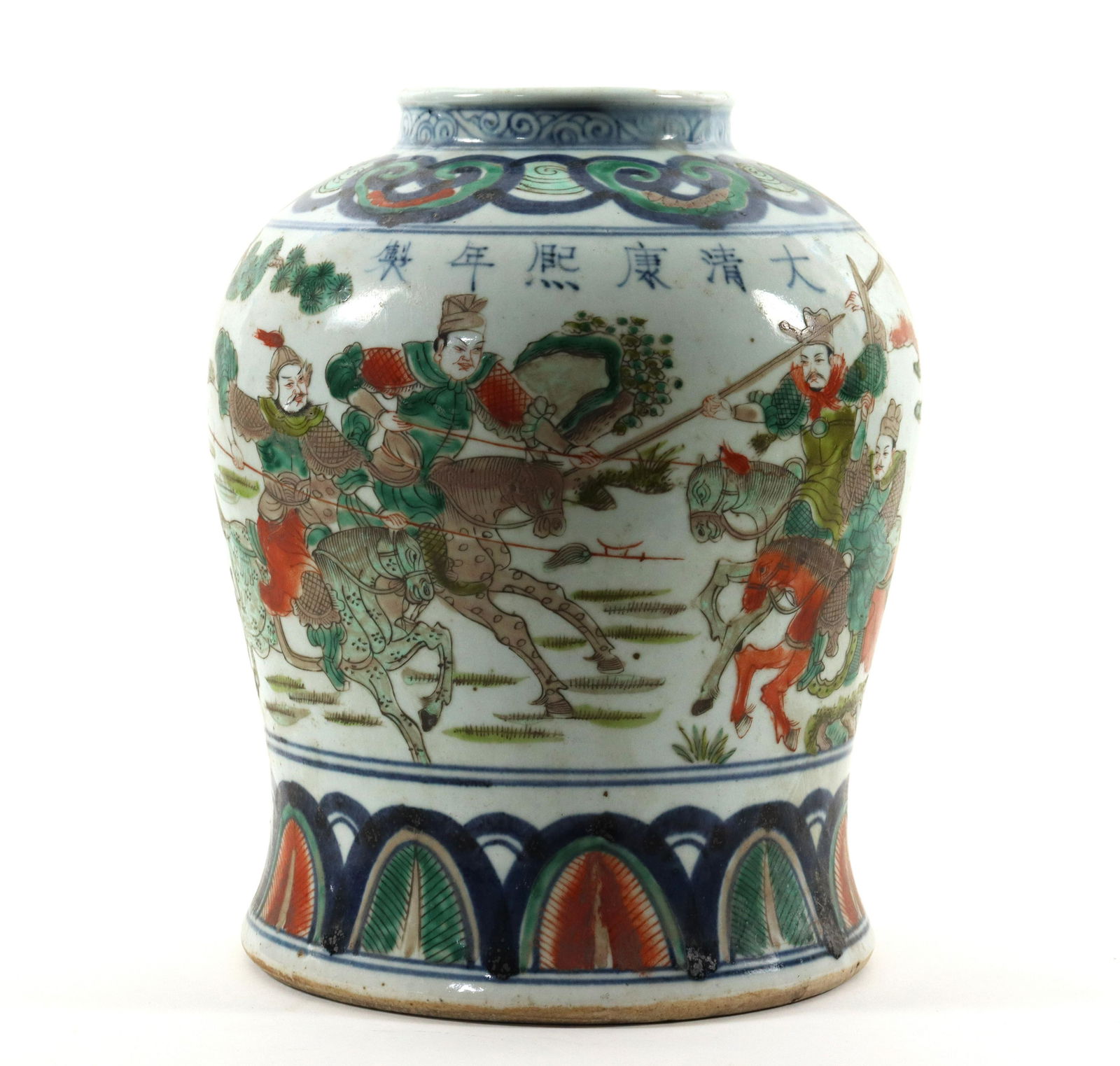 Chinese large fancy jar (1 of 7)