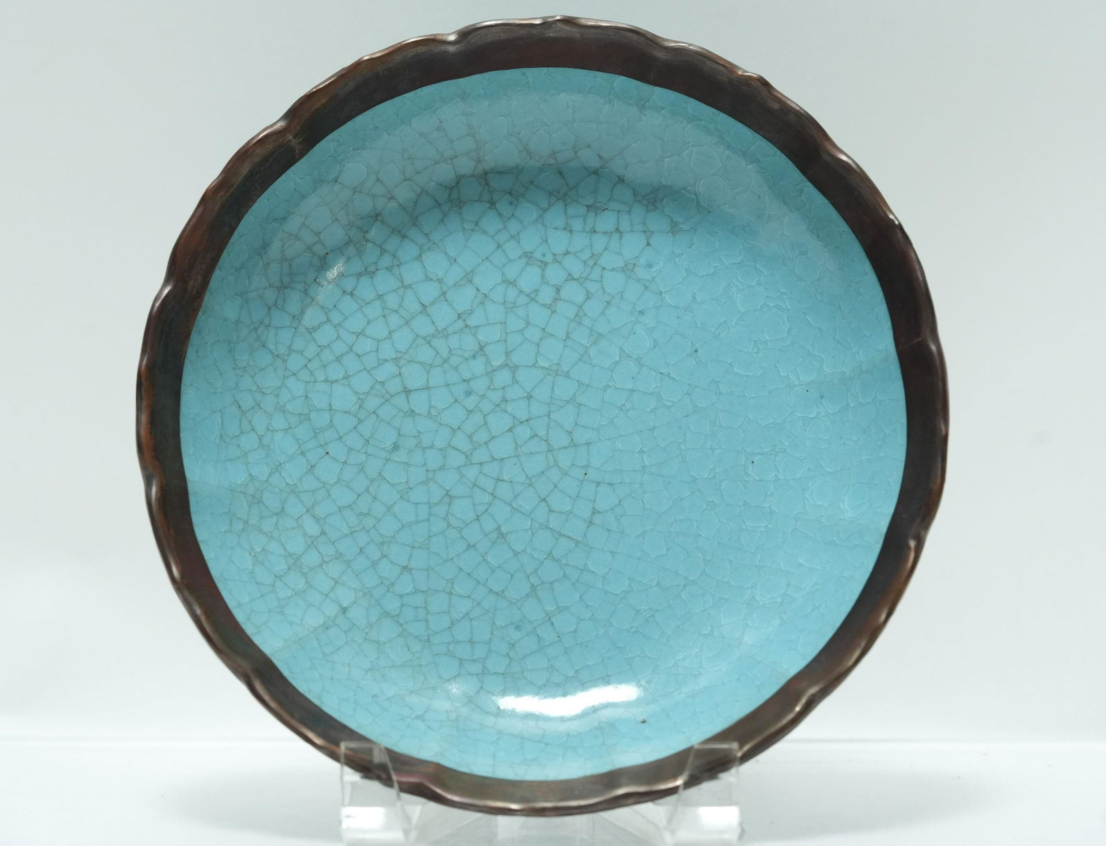 Chinese fine crackled washer (1 of 7)