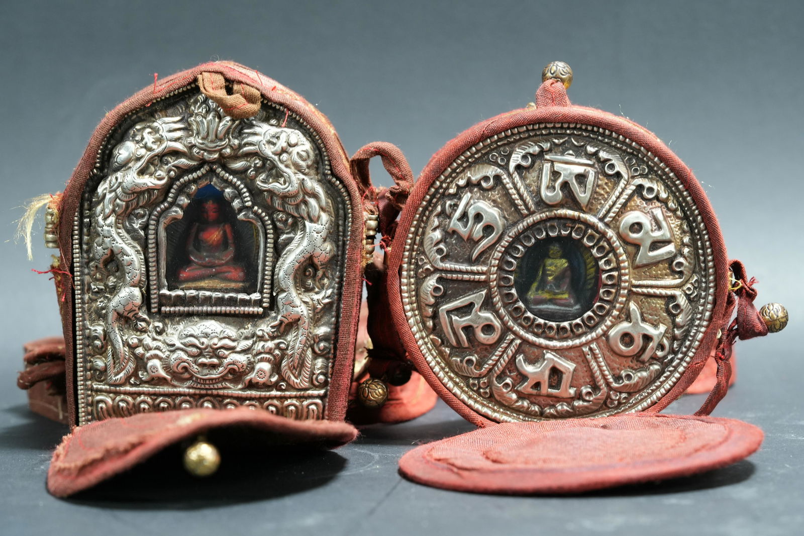 2 pcs Tibetan buddha box (1 of 7)