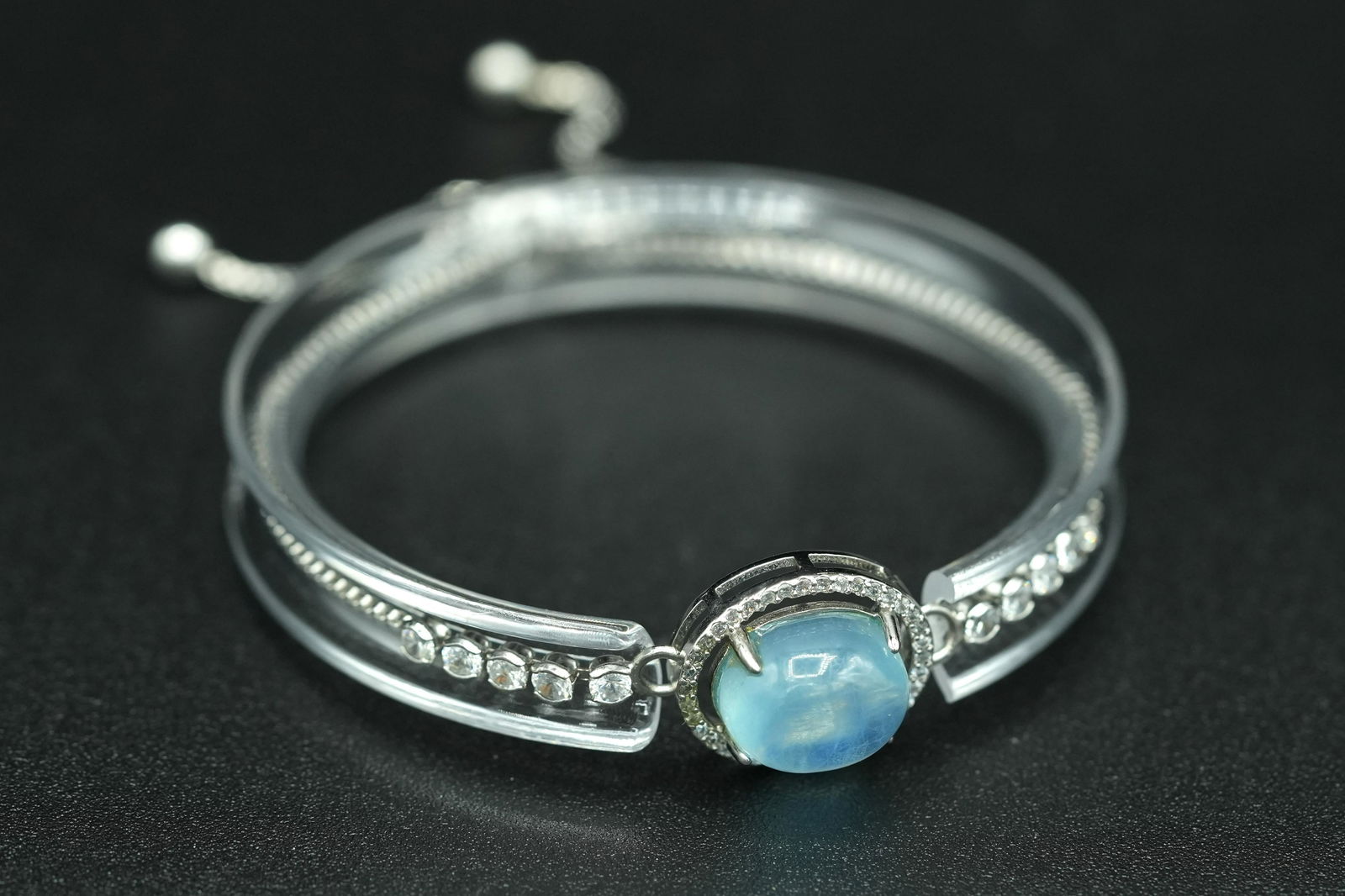 Aquamarin fine bracelet (1 of 6)