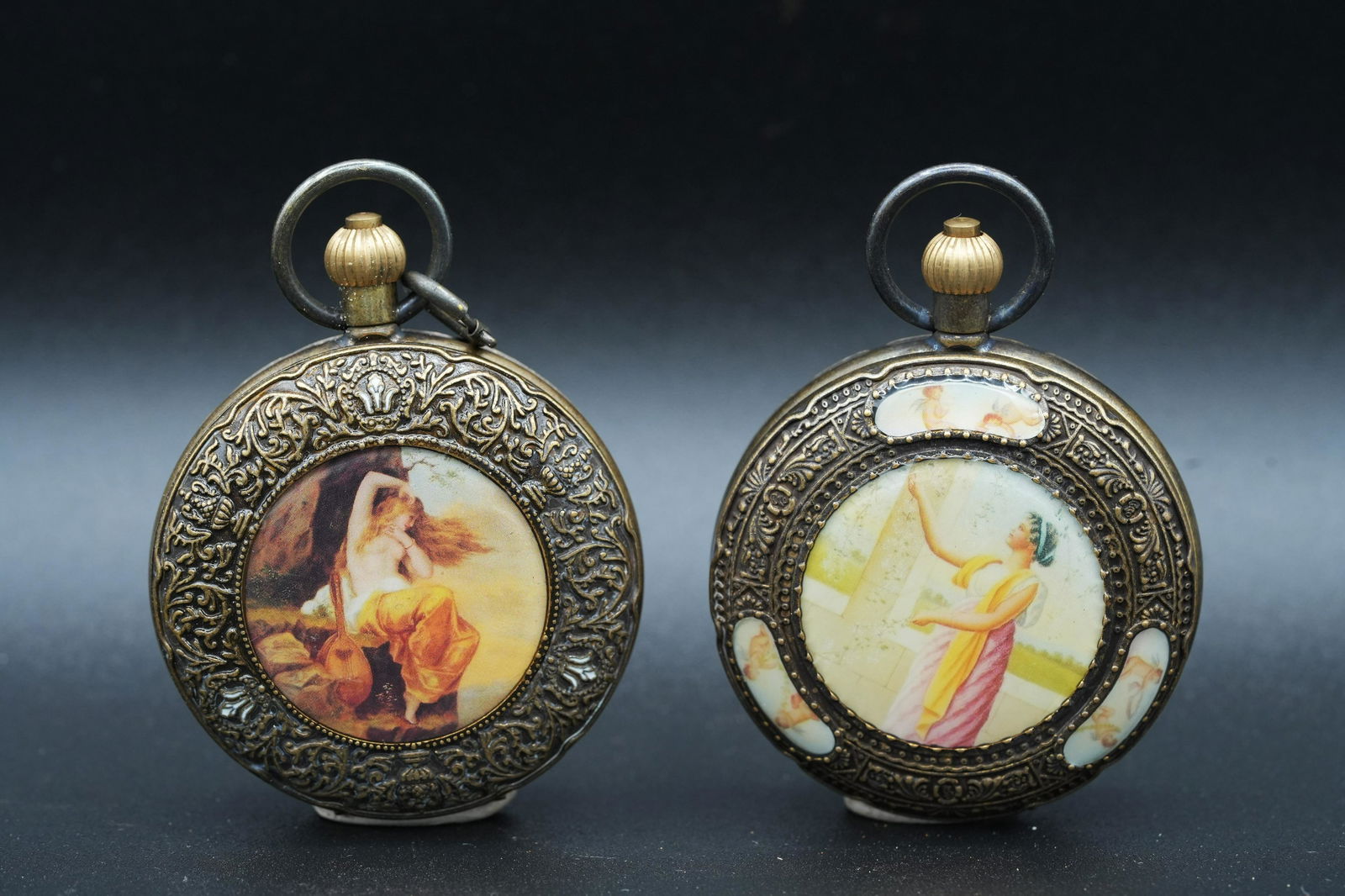 2 pcs European pocket watch (1 of 6)