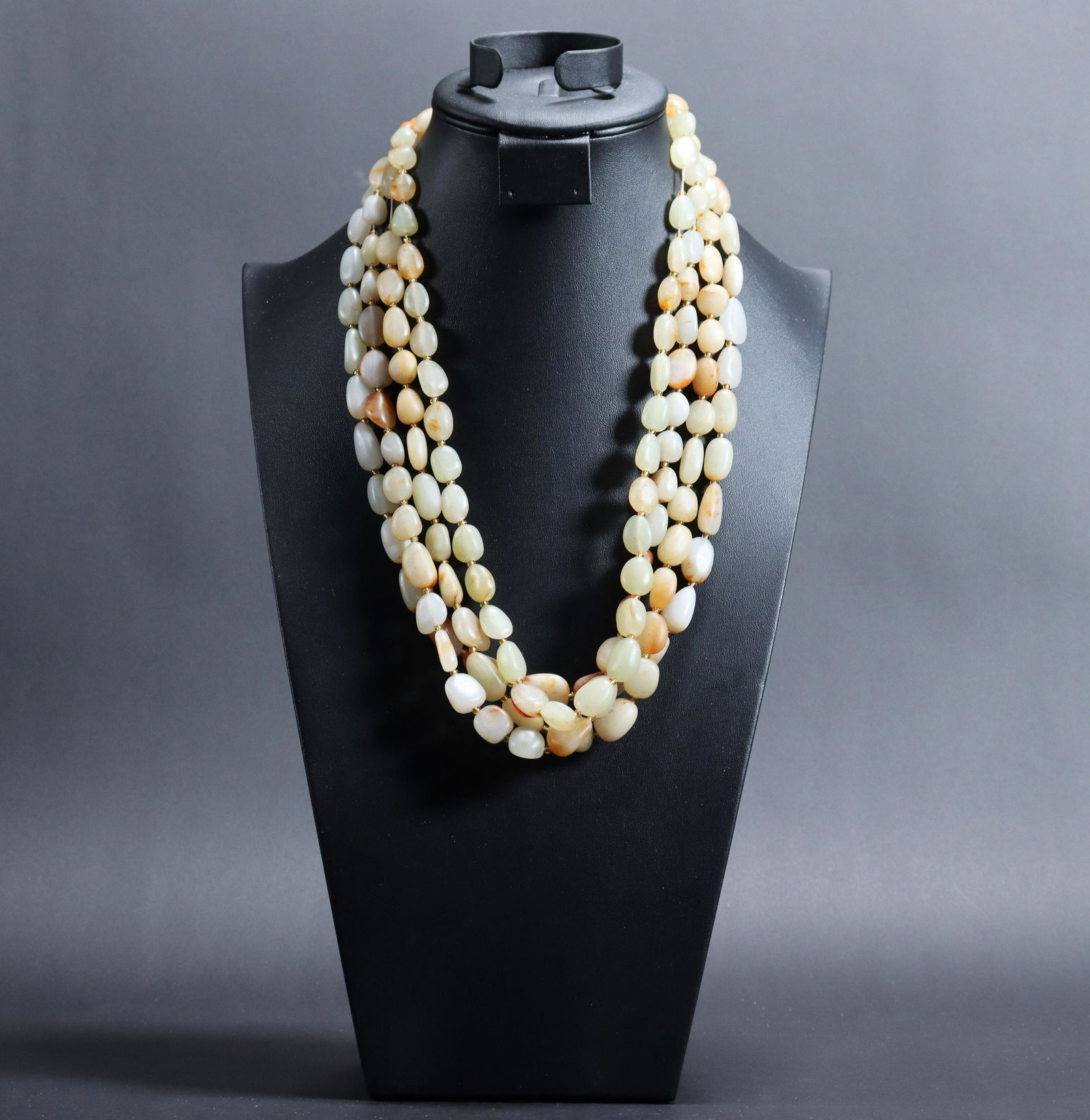 4 pcs Chinese jade necklace (1 of 6)