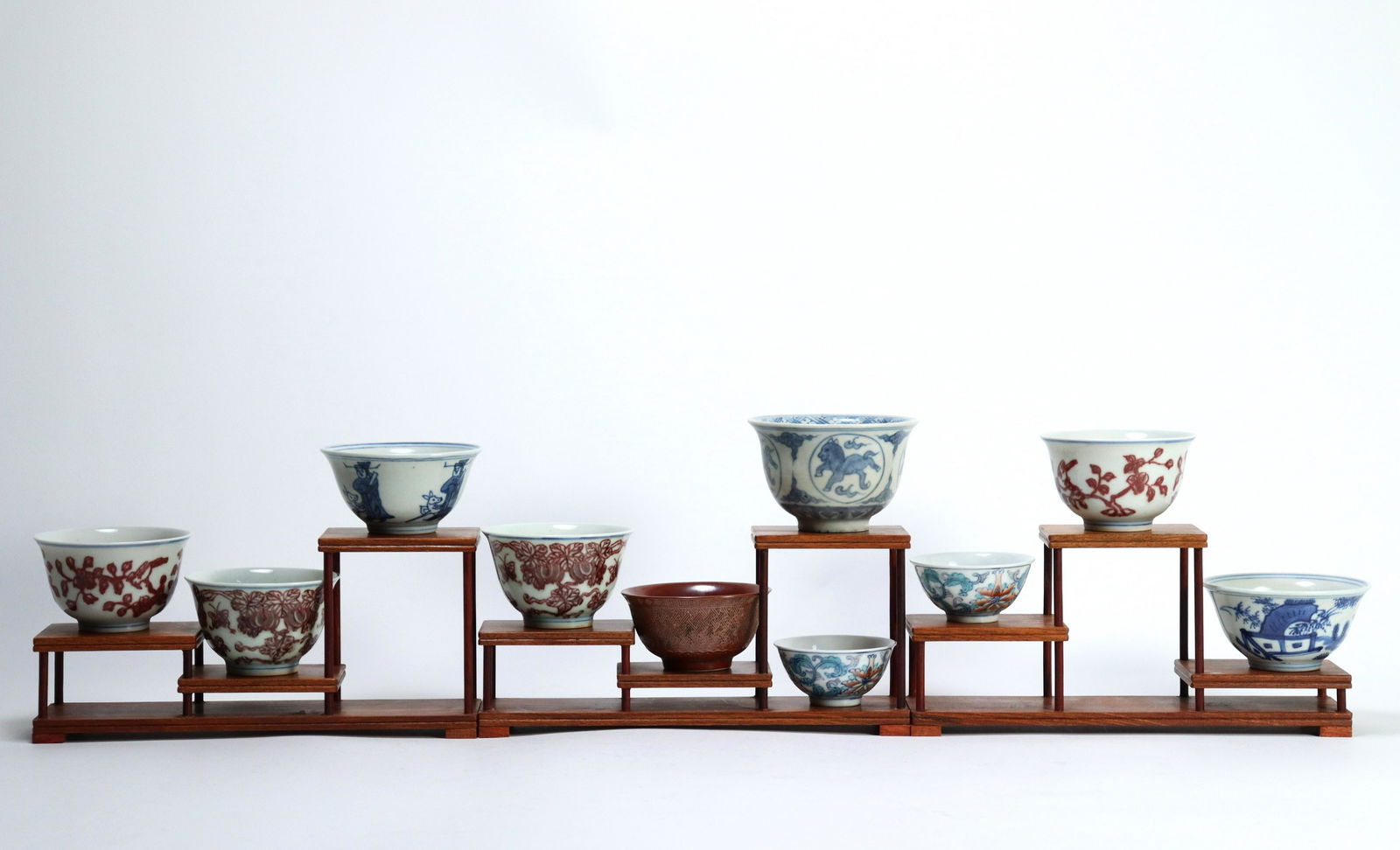 10 pcs Chinese fine cups (1 of 7)