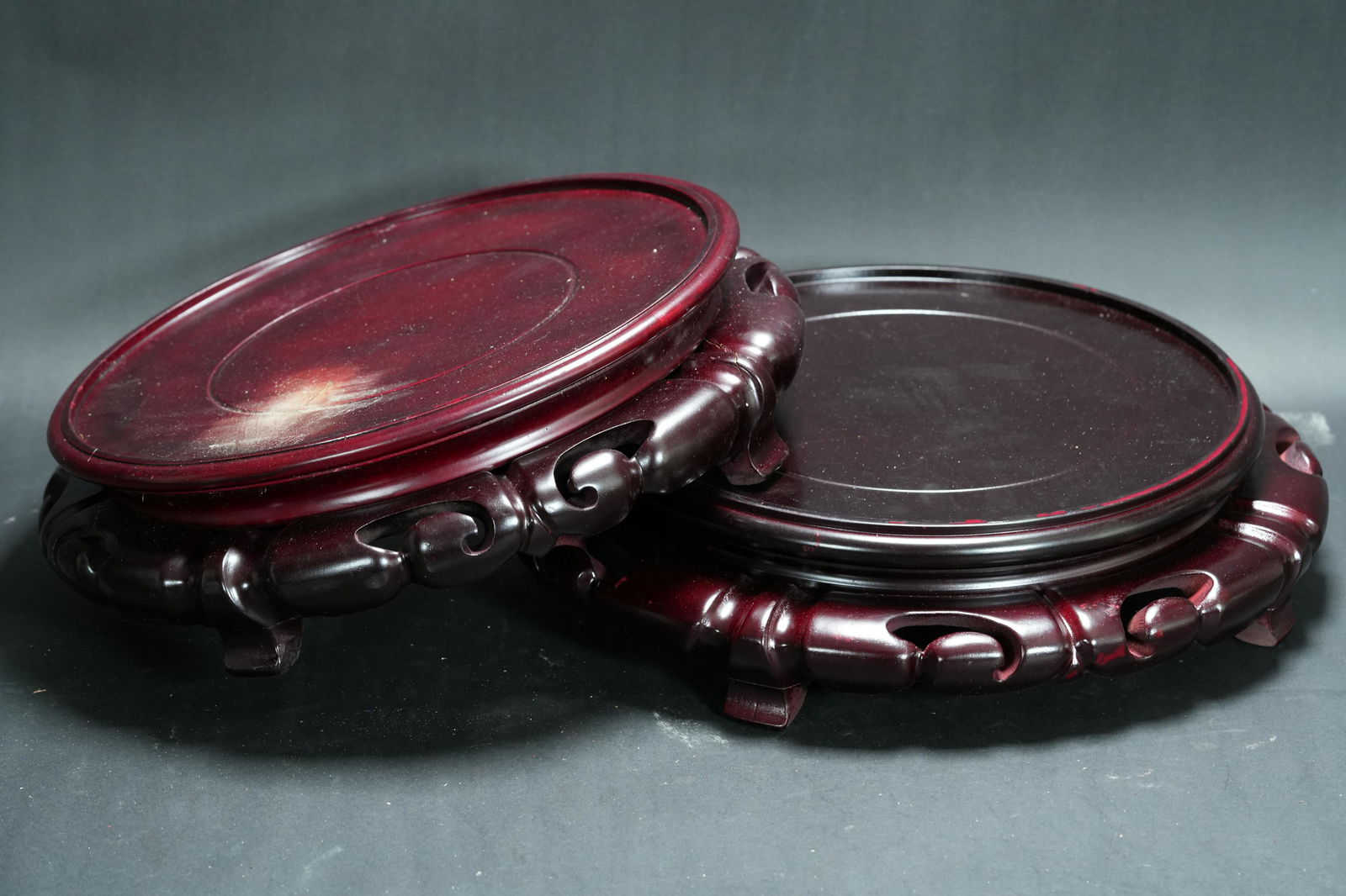 2 pcs Chinese large stand (1 of 7)