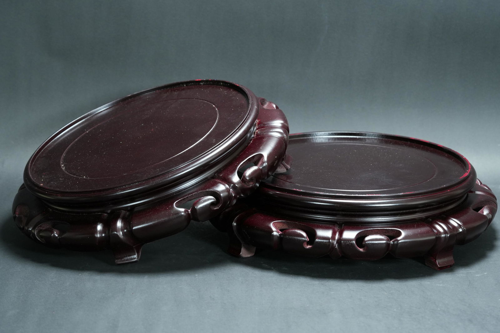 2 pcs Chinese large stand (1 of 6)