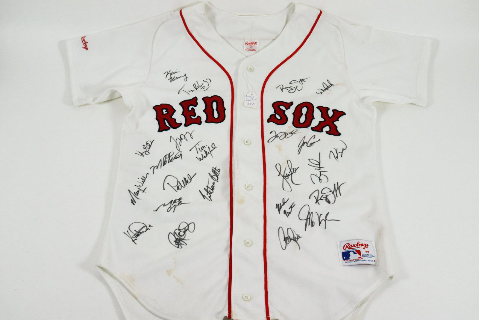 Red Sox team signed jersey (1 of 5)