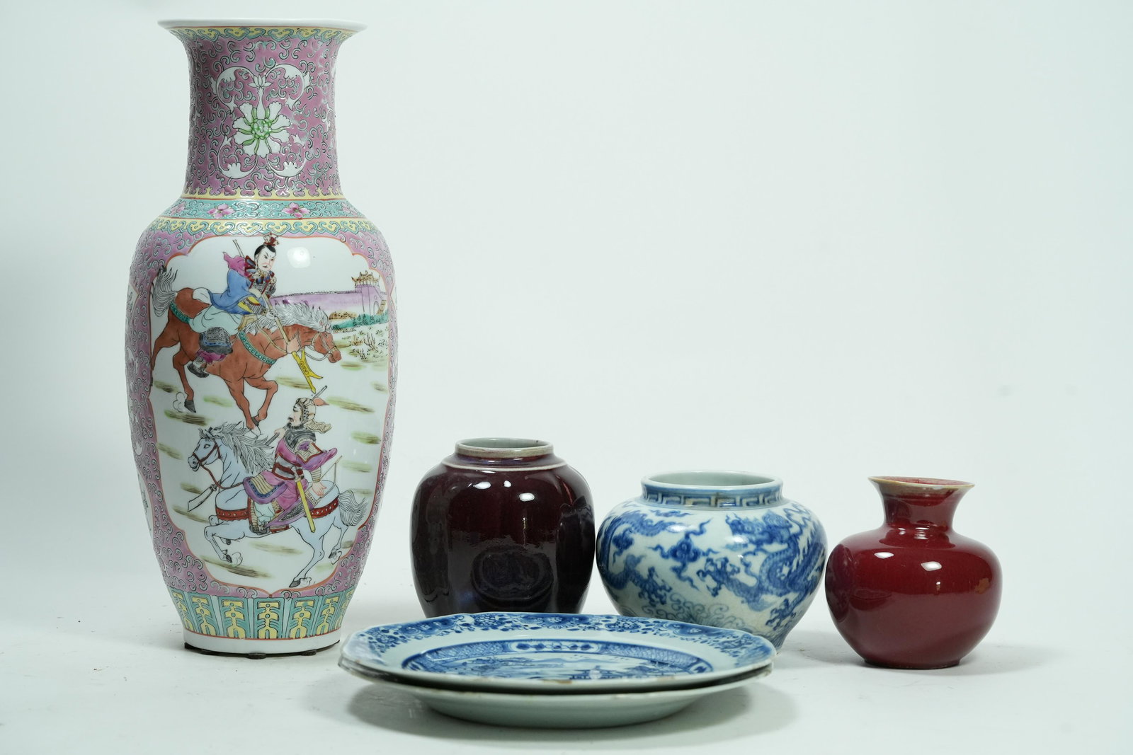 6 pcs Chinese porcelains (1 of 6)