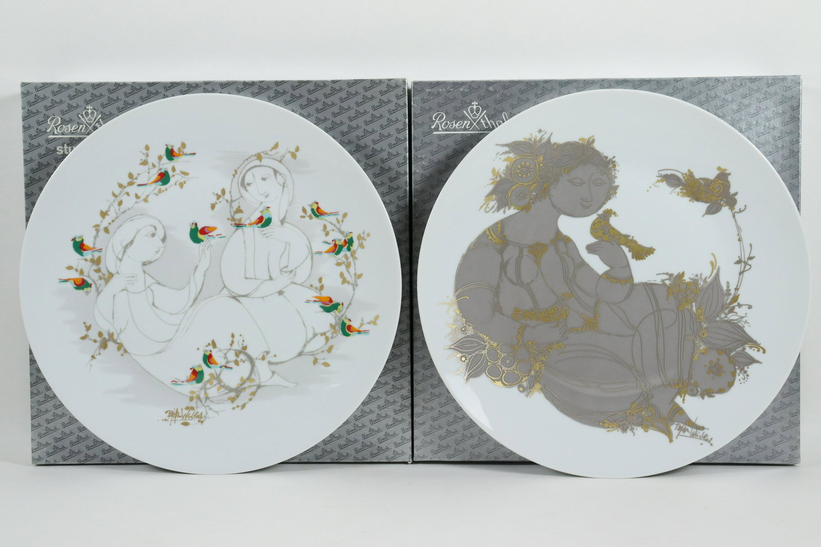 2 pcs Rosenthal plates (1 of 7)
