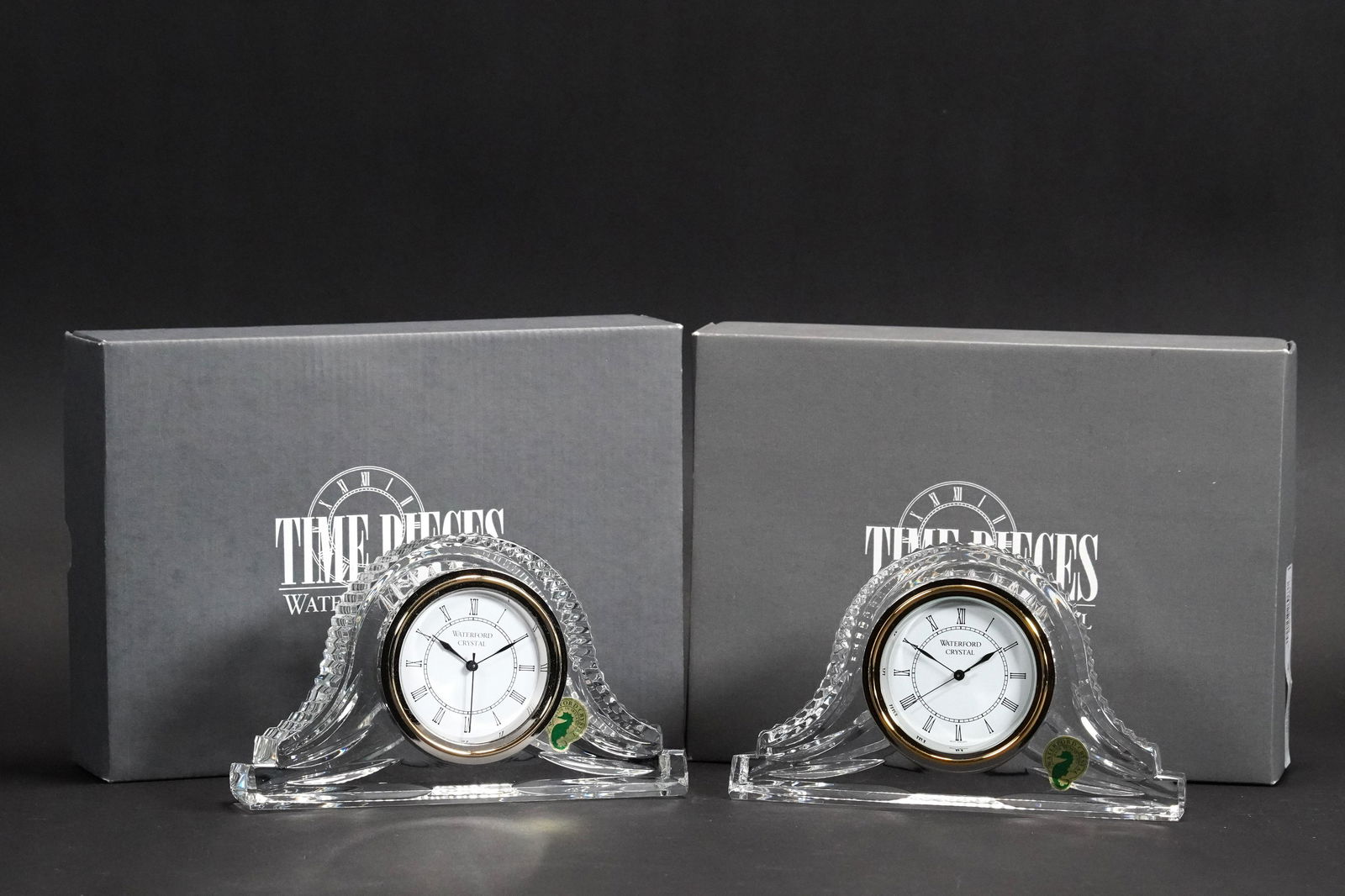 2 pcs Waterford clock (1 of 8)