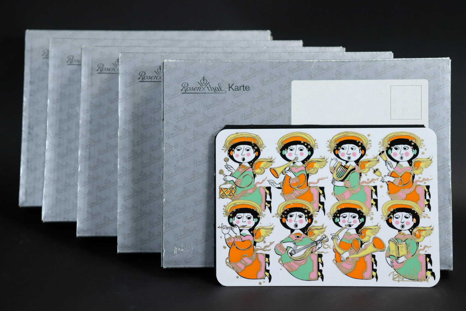 5 pcs Rosenthal Karte plate (1 of 8)