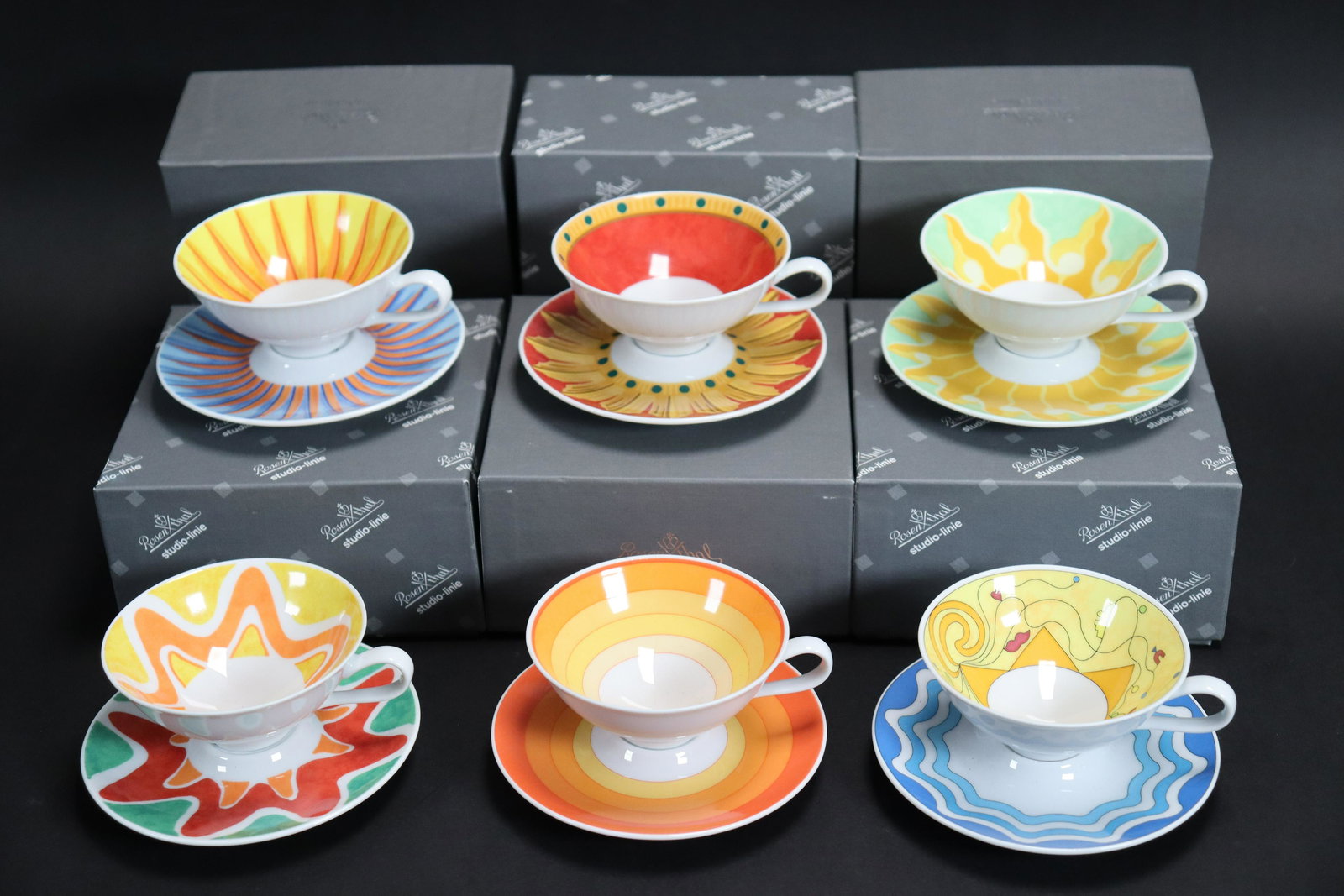 6 pcs Rosenthal fine cups (1 of 7)