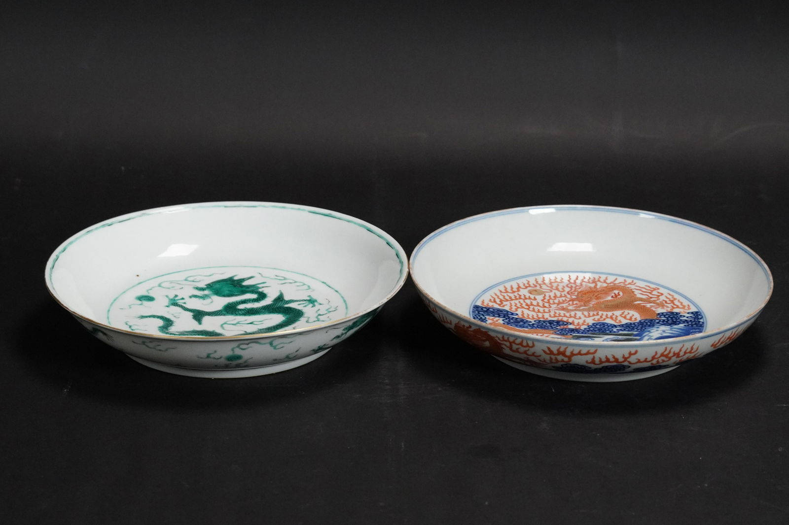 2 pcs Chinese fine plates (1 of 7)