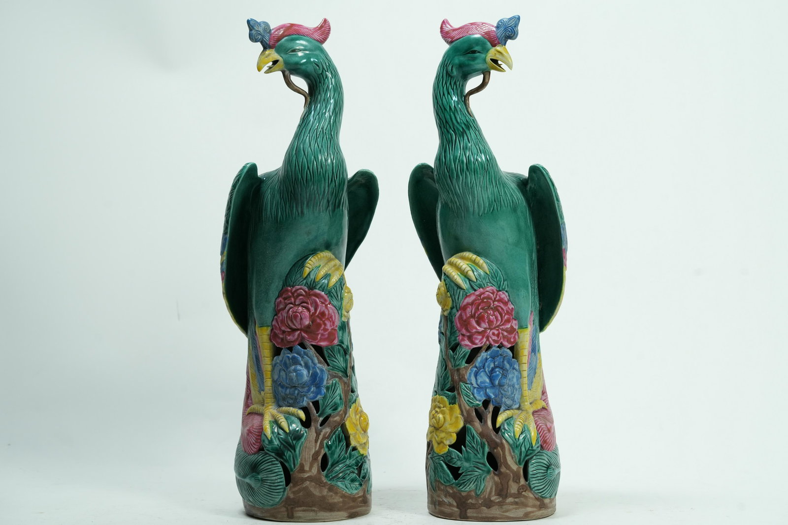 2 pcs Chinese bird figure (1 of 7)