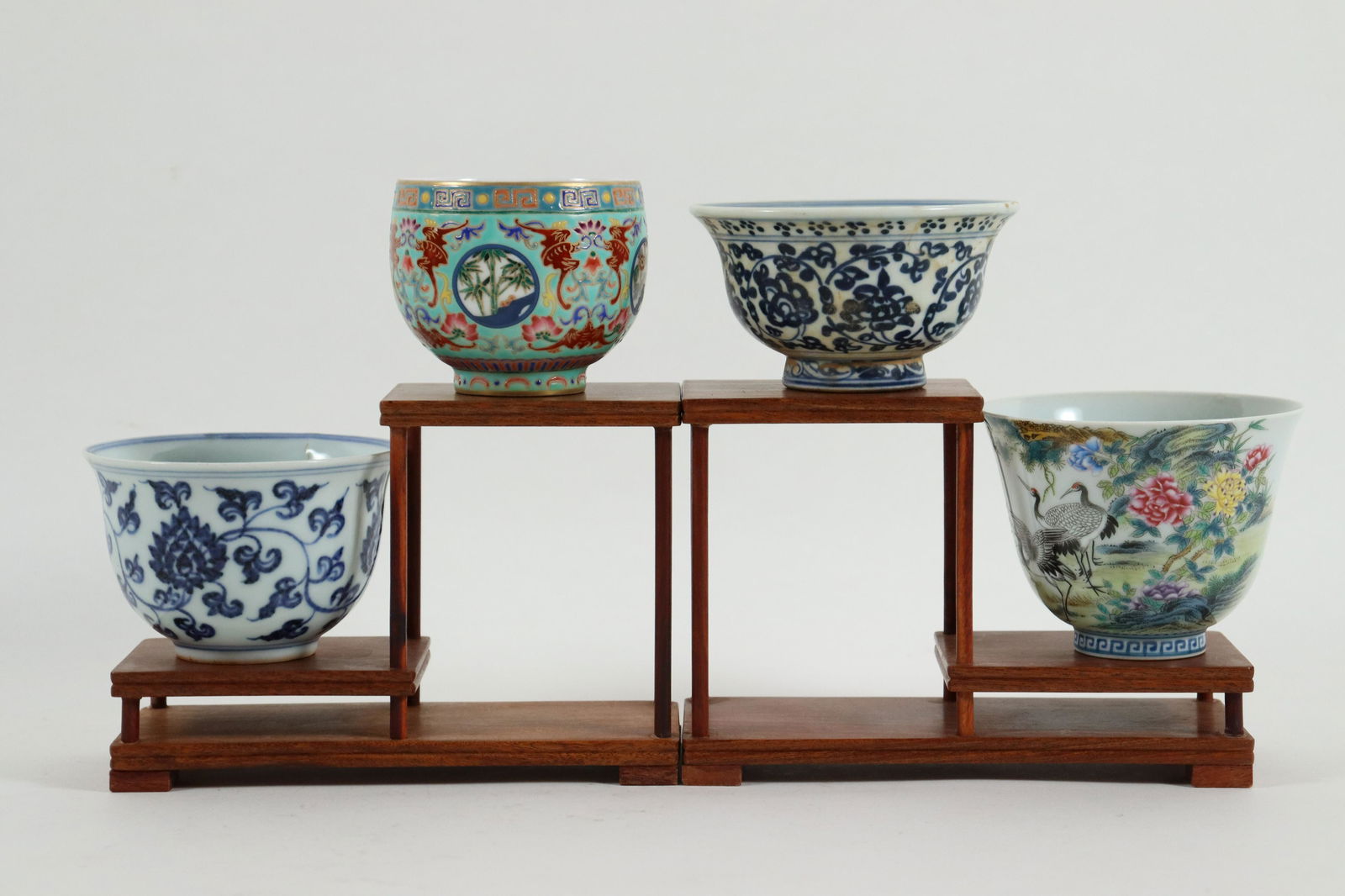 4 pcs Chinese fine cups (1 of 7)