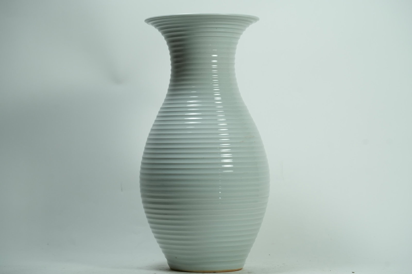 Chinese tall white vase (1 of 7)