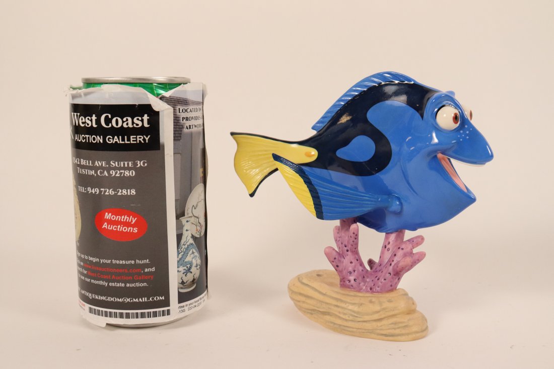 WDC Disney Dory figurine: WDC Disney Dory from Finding Nemo figurine. Comes with original box and COA. Bottom has signed by the artist.