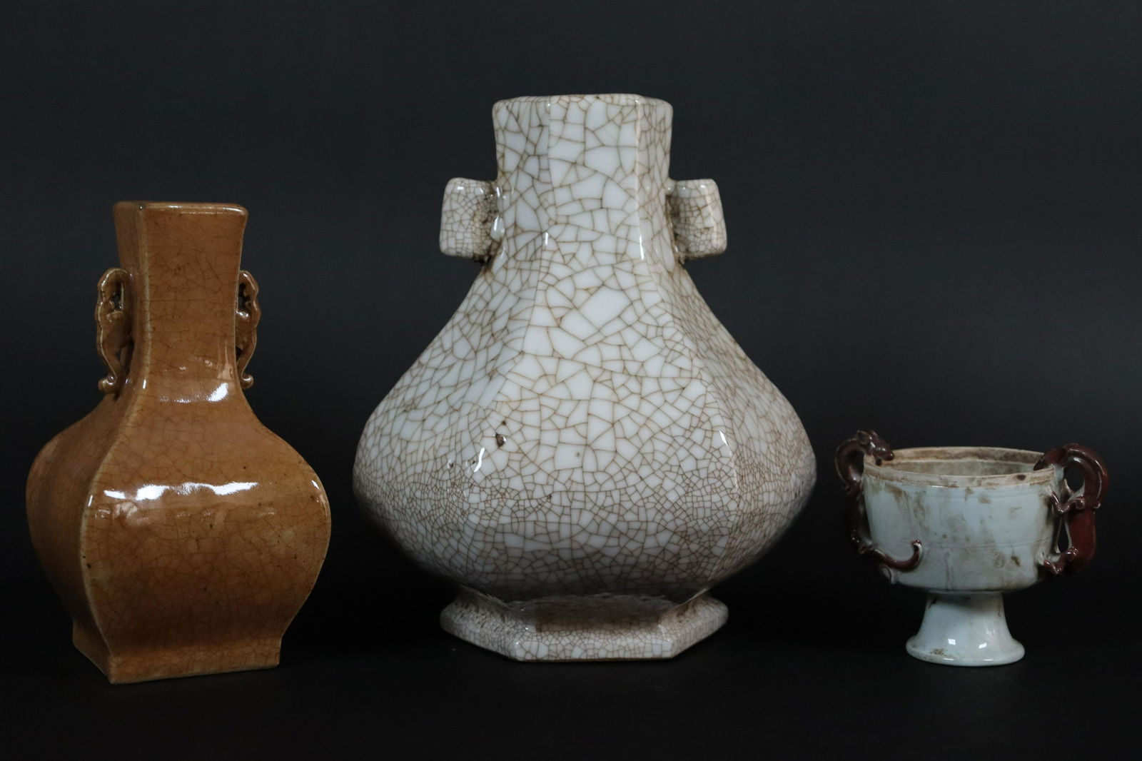 3 pcs Chinese porcelain items (1 of 8)