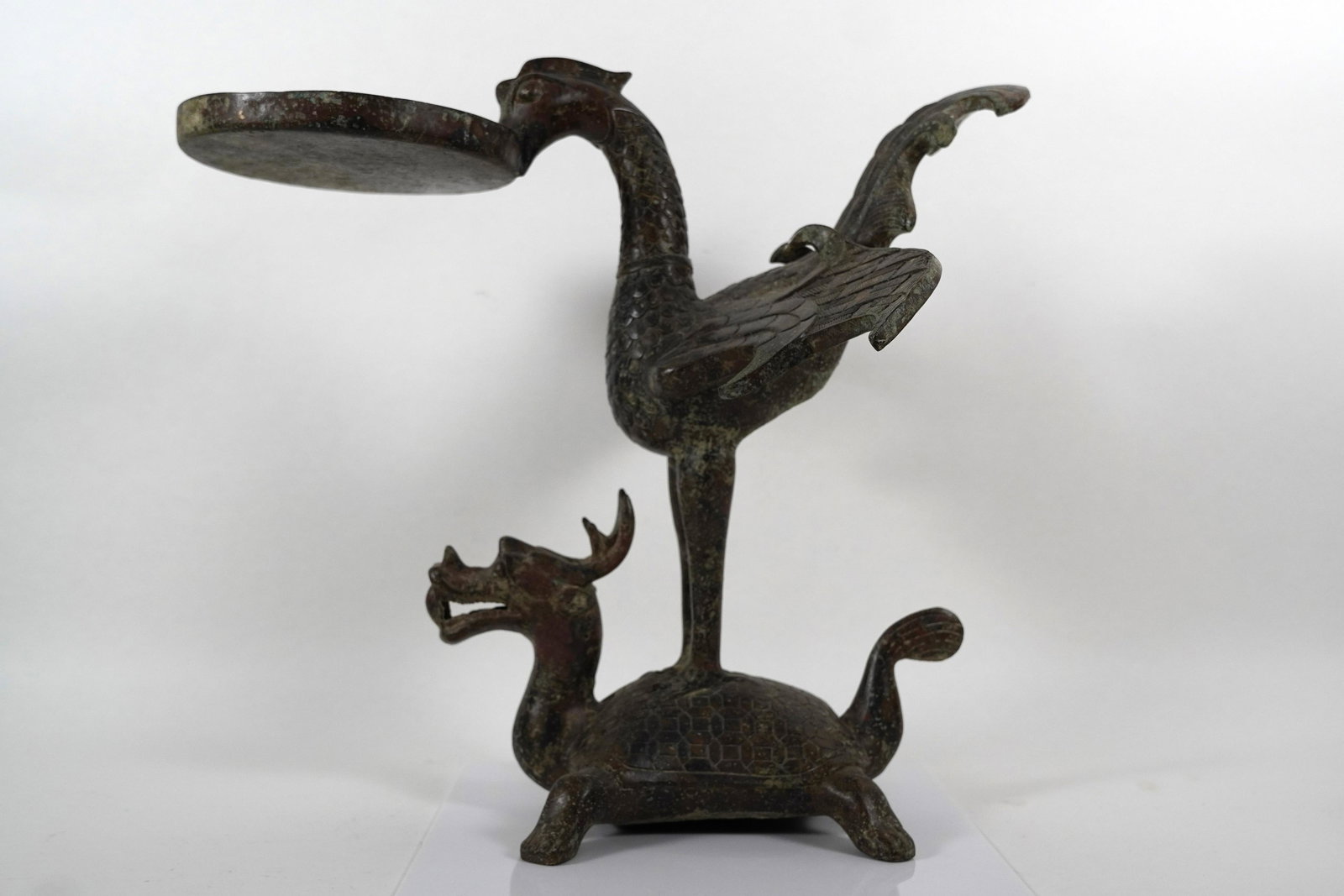 Chinese fine bronze figure (1 of 8)